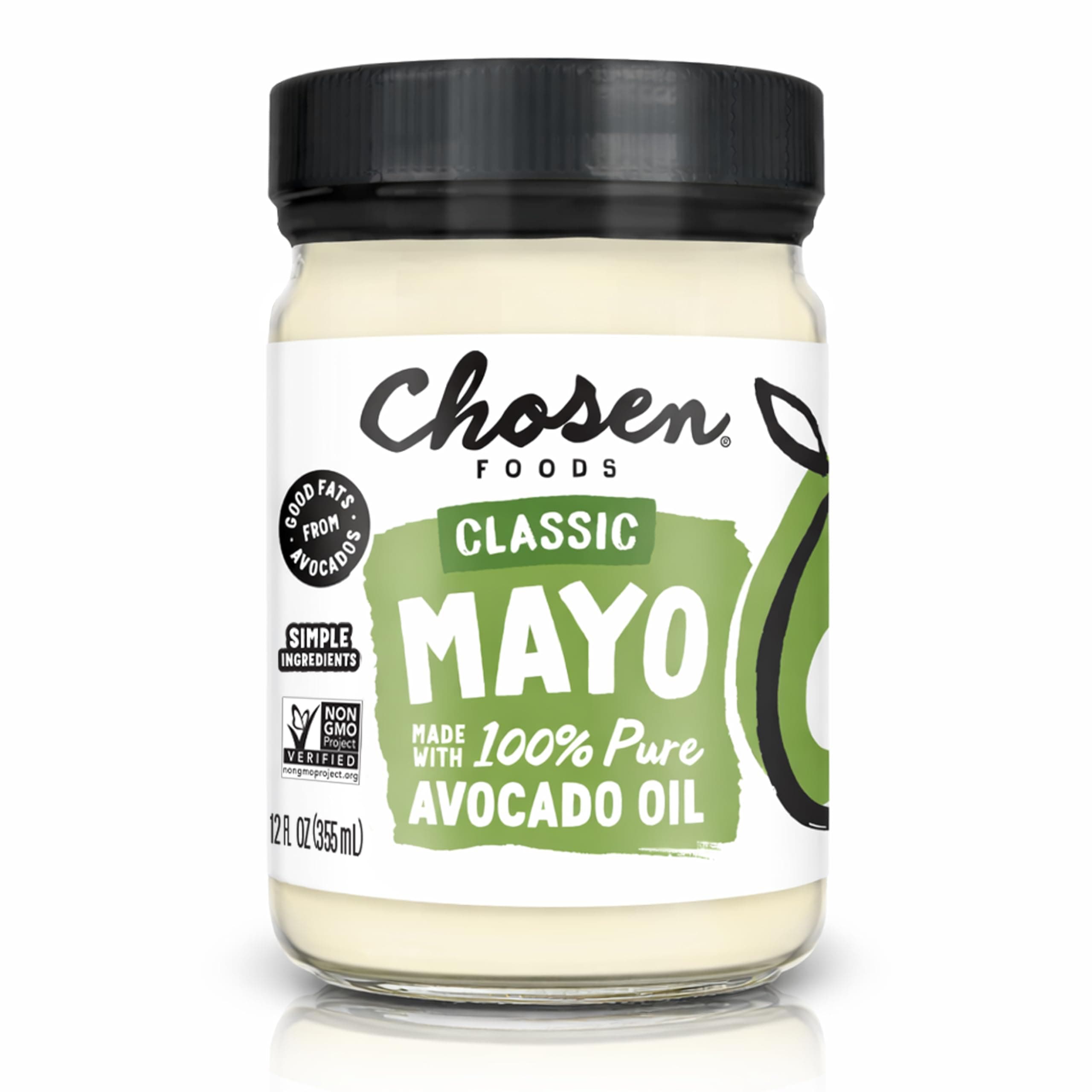 Aceite de aguacate Mayo tradicional de 12 onzas