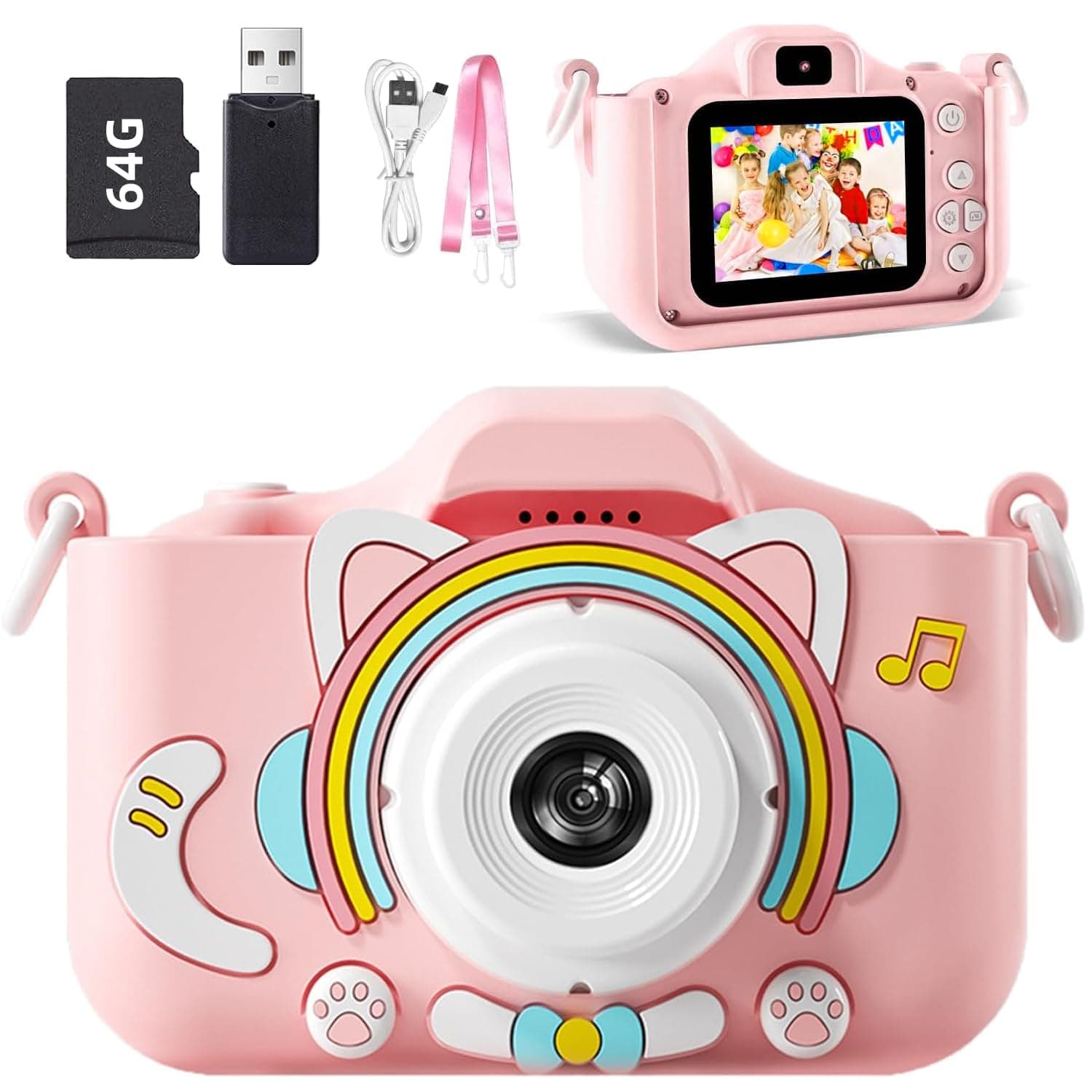 EIGYO Mini Cámara Digital para Niños 4800W HD