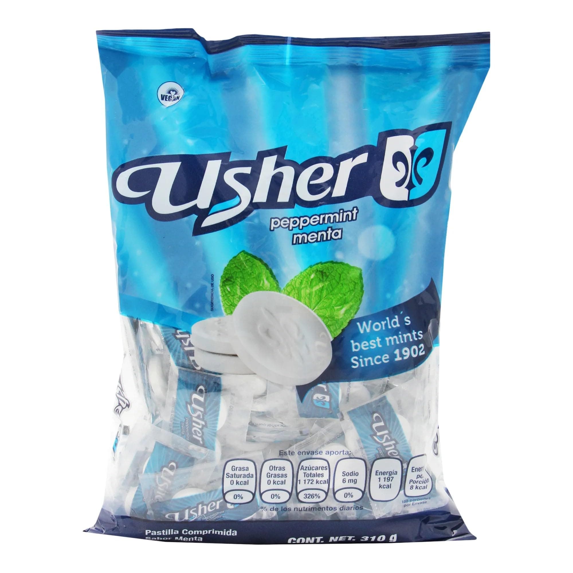 USHER Dulce de Menta 310g