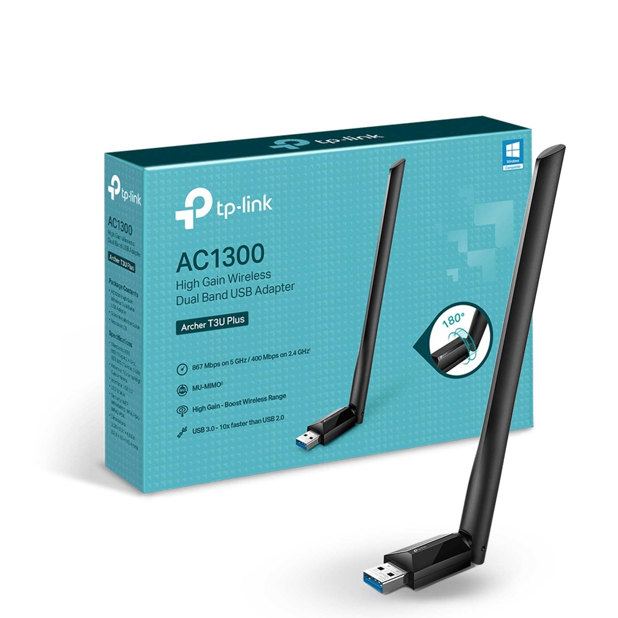 TP-Link Adaptador USB WiFi Archer T3U Plus