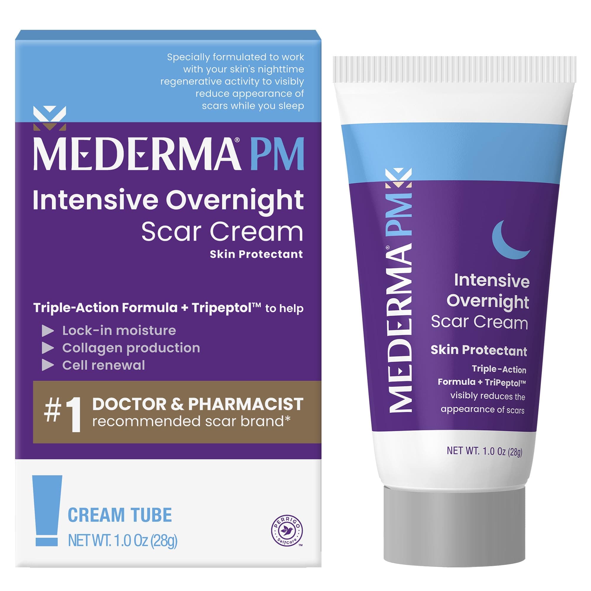 Mederma PM Crema intensiva para cicatrices durante la noche