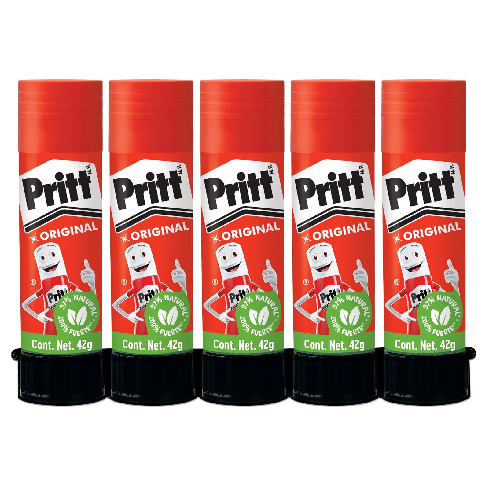 Pritt Lápiz adhesivo, es un pegamento seguro para niños, ideal para útiles escolares y