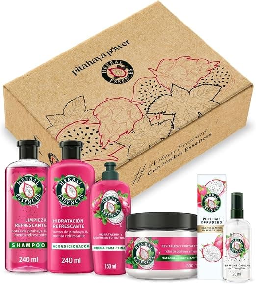 Herbal Essences VIBRAS FRESCURA Kit Exclusivo Pitahaya & Menta