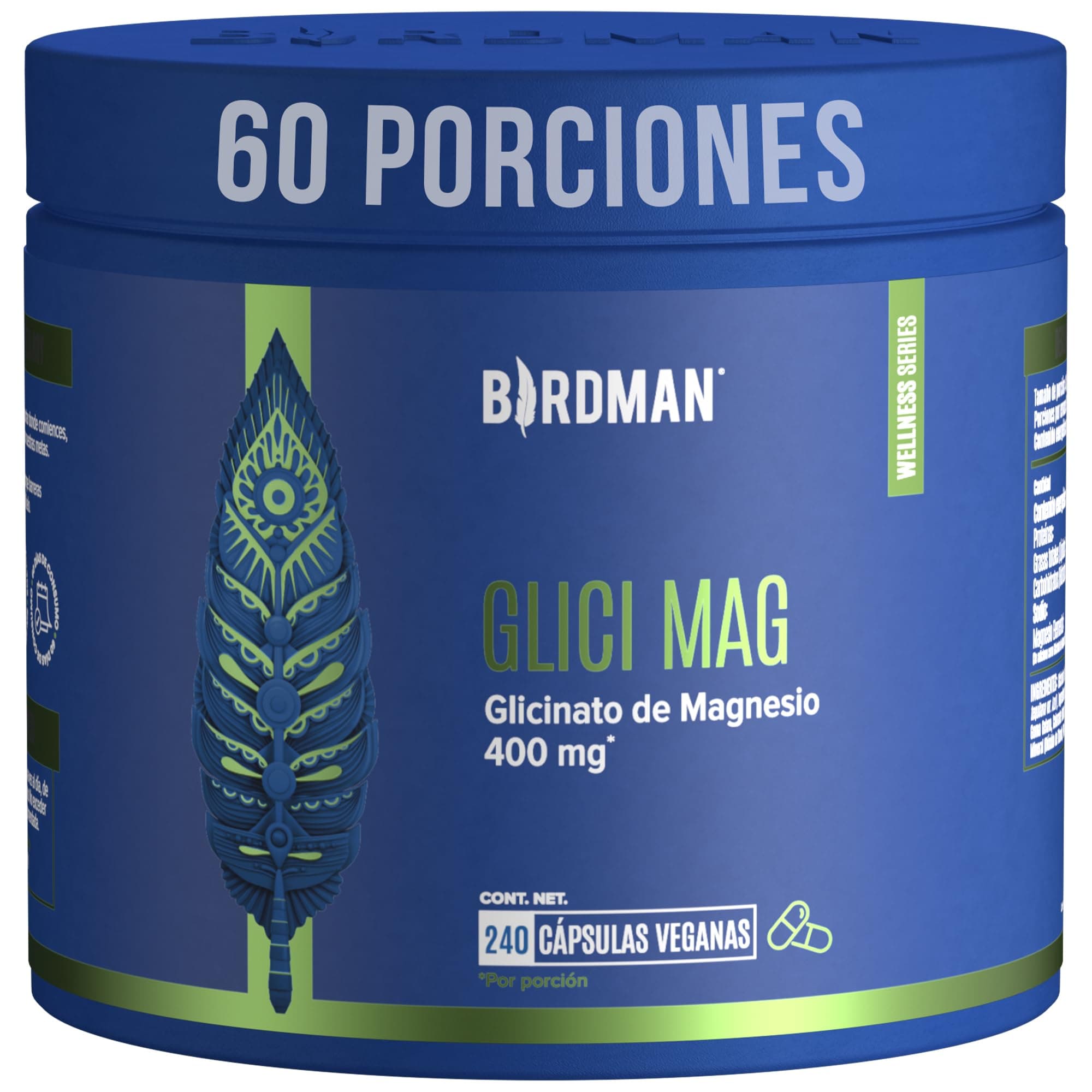 Birdman Glicinato de Magnesio