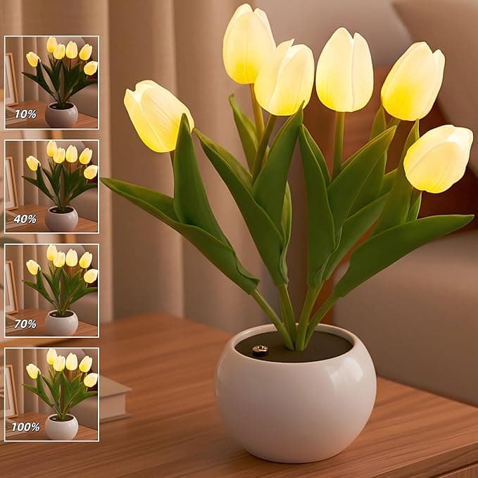 Lampara De Tulipanes