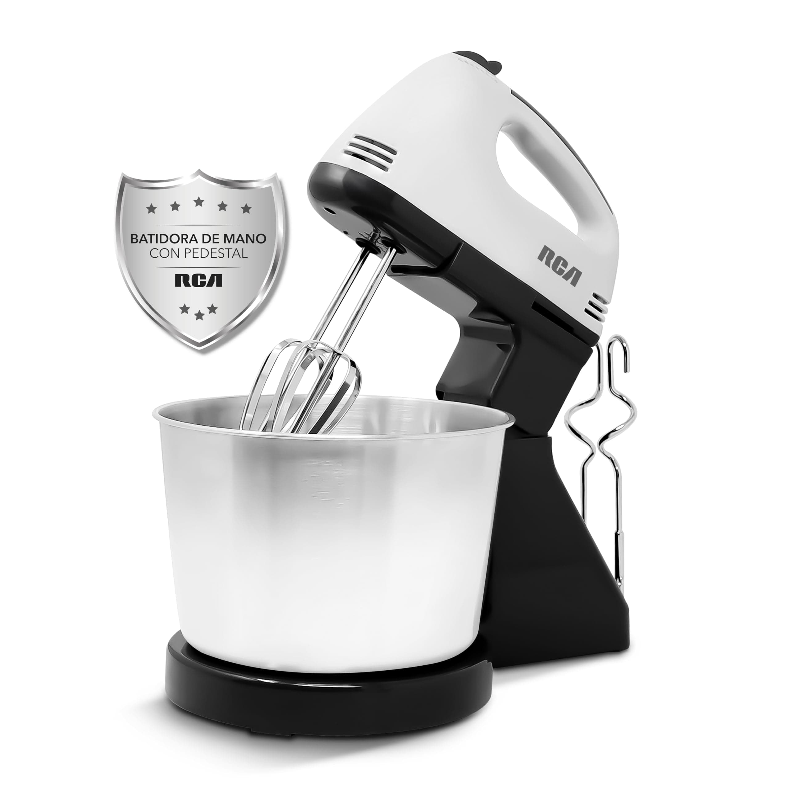 RCA Batidora de Pedestal RC-67SS de 120W con 6 Velocidades Ajustables