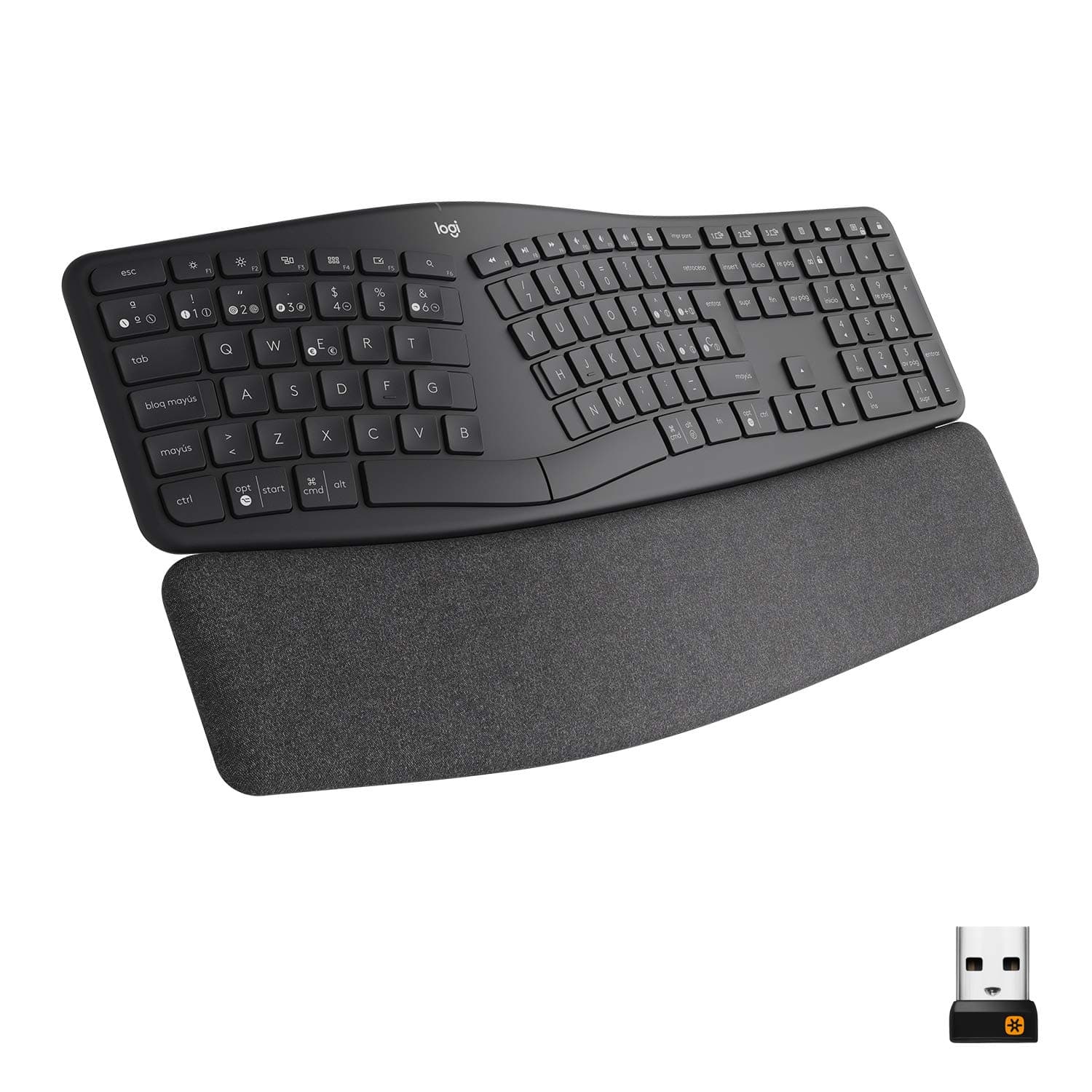Logitech Ergo K860 Teclado inalámbrico y ergonómico