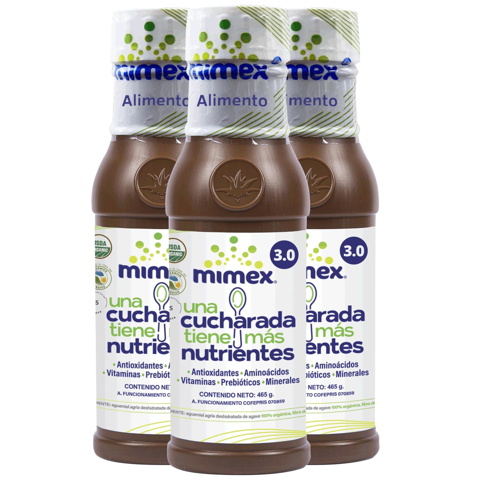 MIMEX - Concentrado de Maguey de 1 Ingrediente – Vitaminas, Fibra y Antioxidantes Naturales - Sin