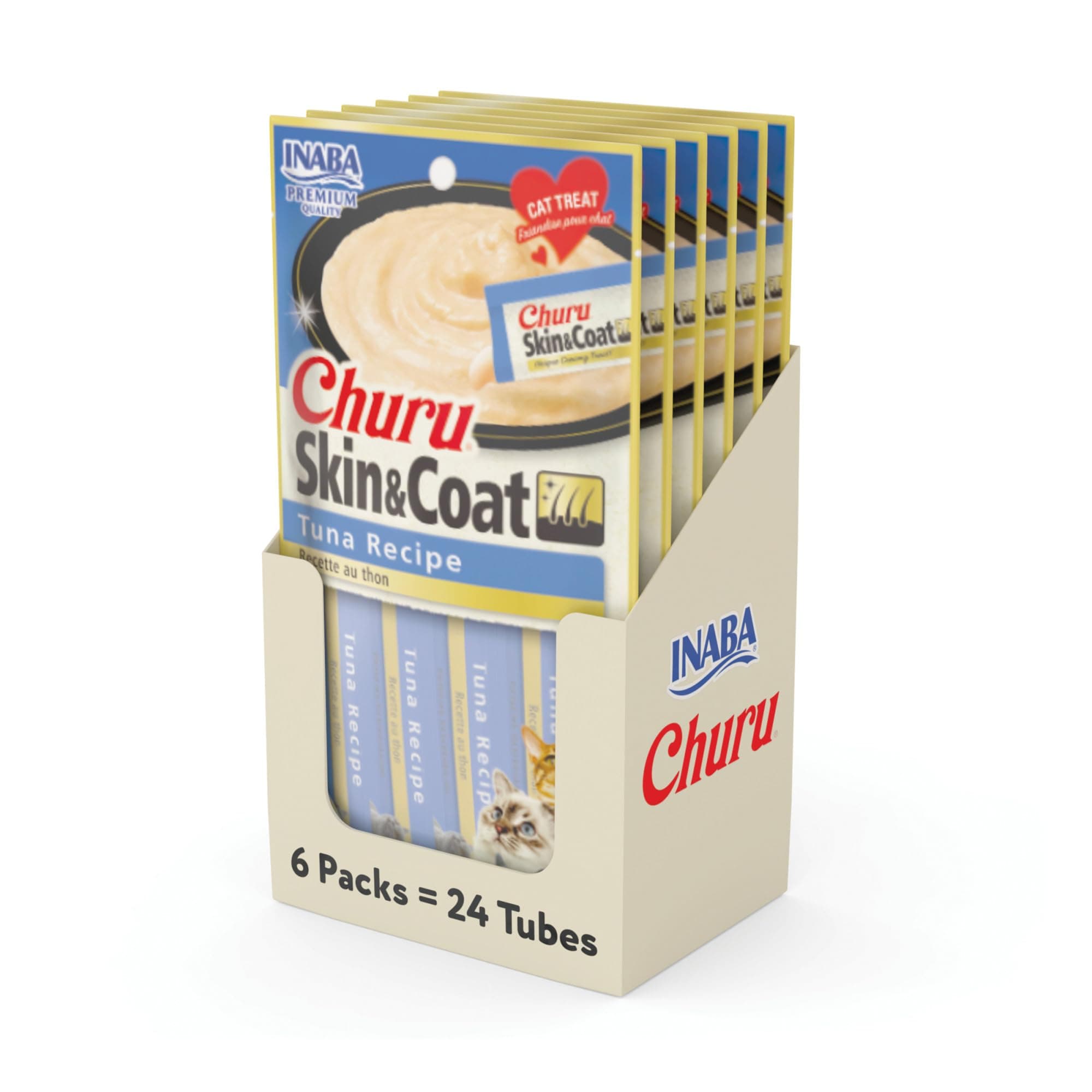 INABA Churu Skin & Coat Natural Lickable Wet Treat