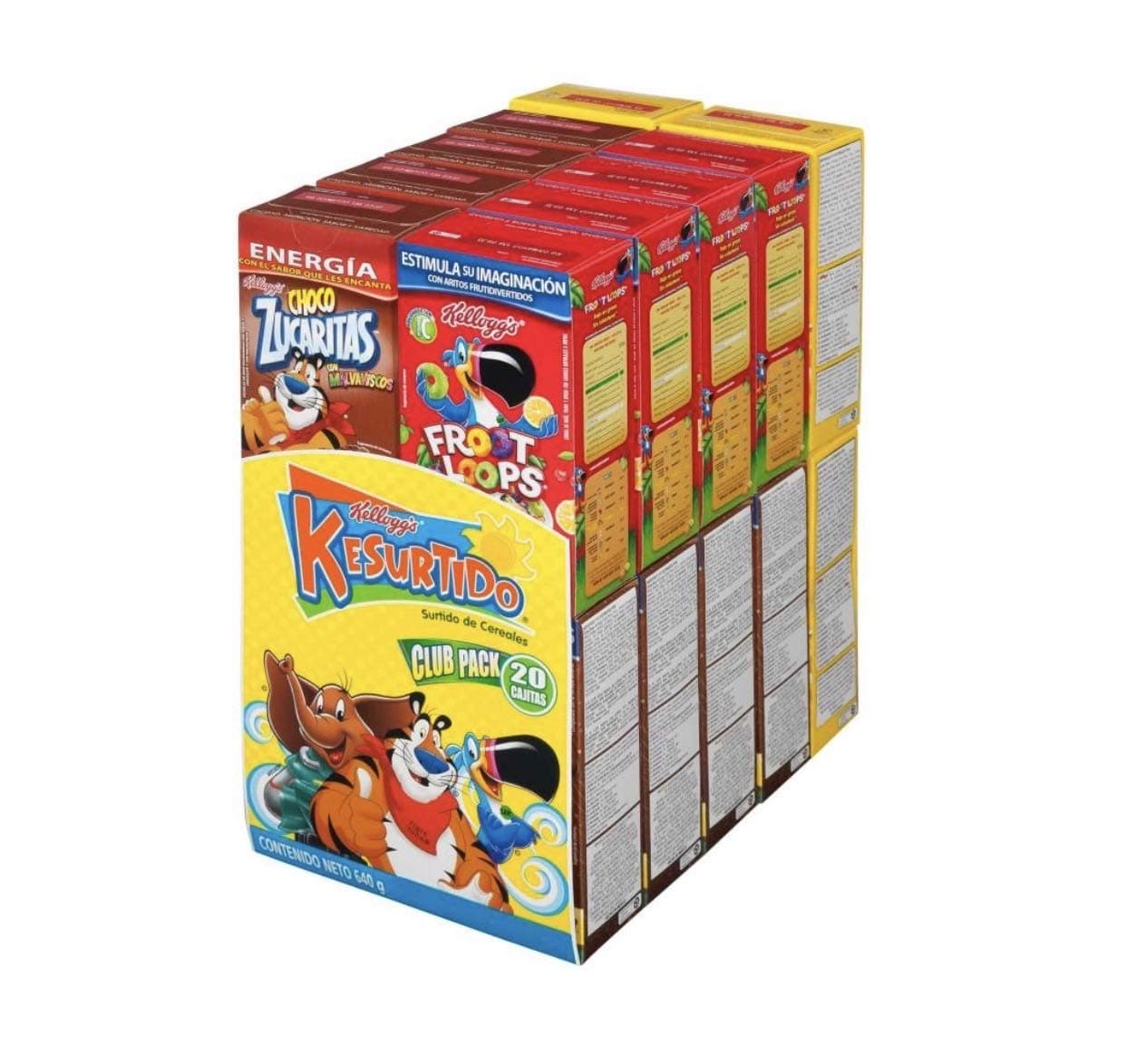 KELLOGG'S - Kellog's - Cereal Surtido Kellogs Kellog'S - 20 Piezas