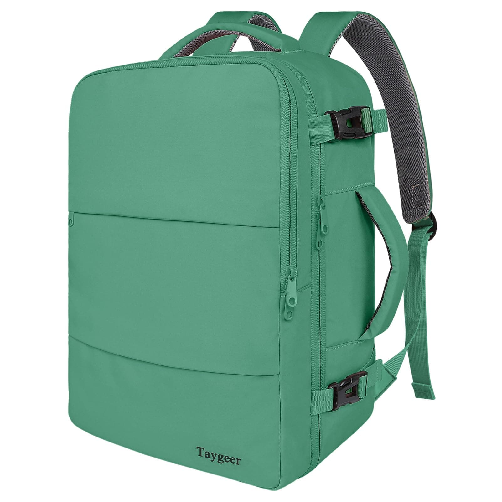 Taygeer Mochila de Viaje 10 kg Avión 35L para Hombre y Mujer, Verde