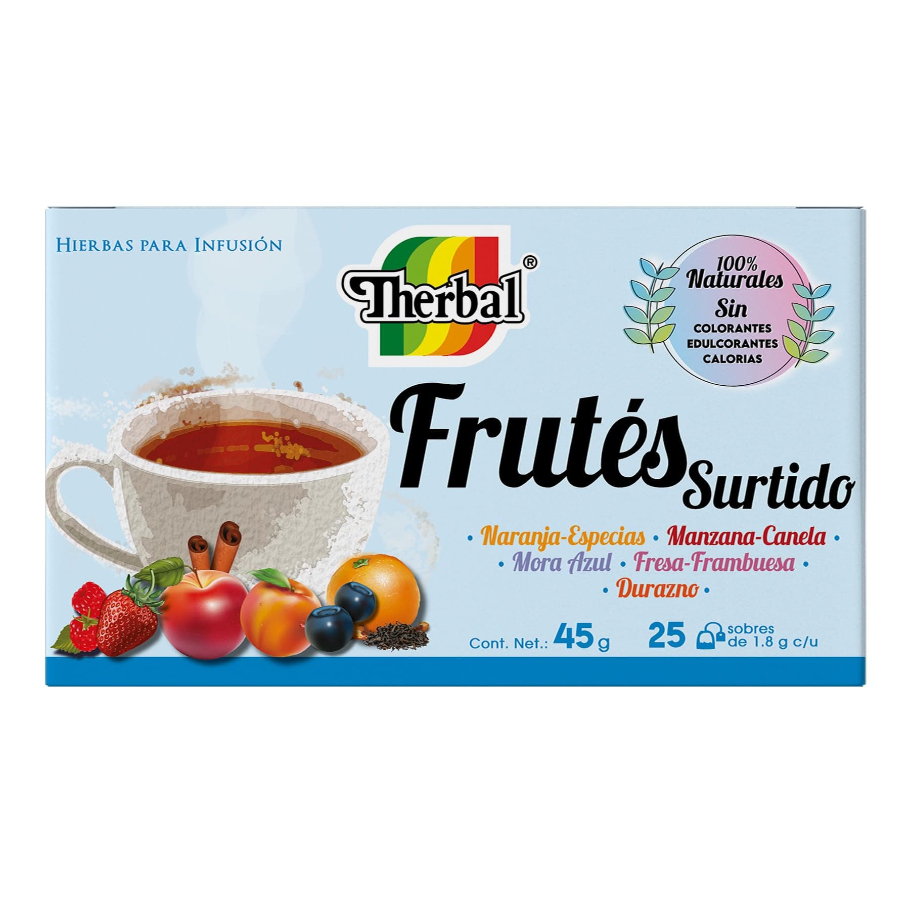 Therbal Infusión Surtido de Frutes 25 Saquitos