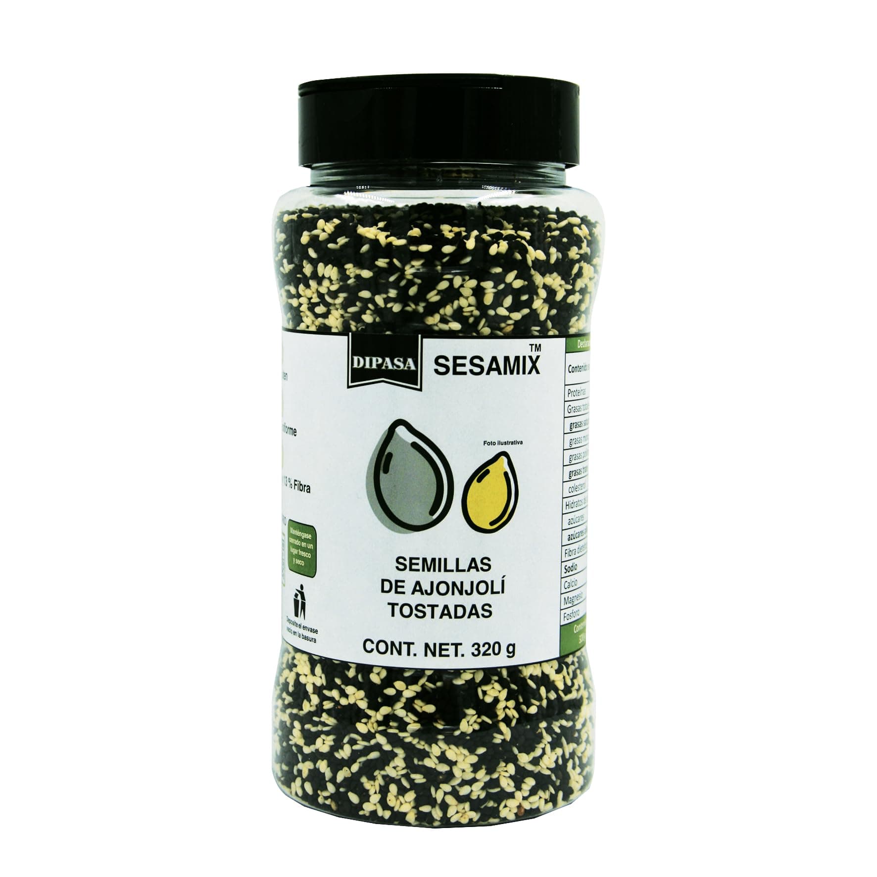 Sesamix 320g Semillas de Ajonjolí Tostadas
