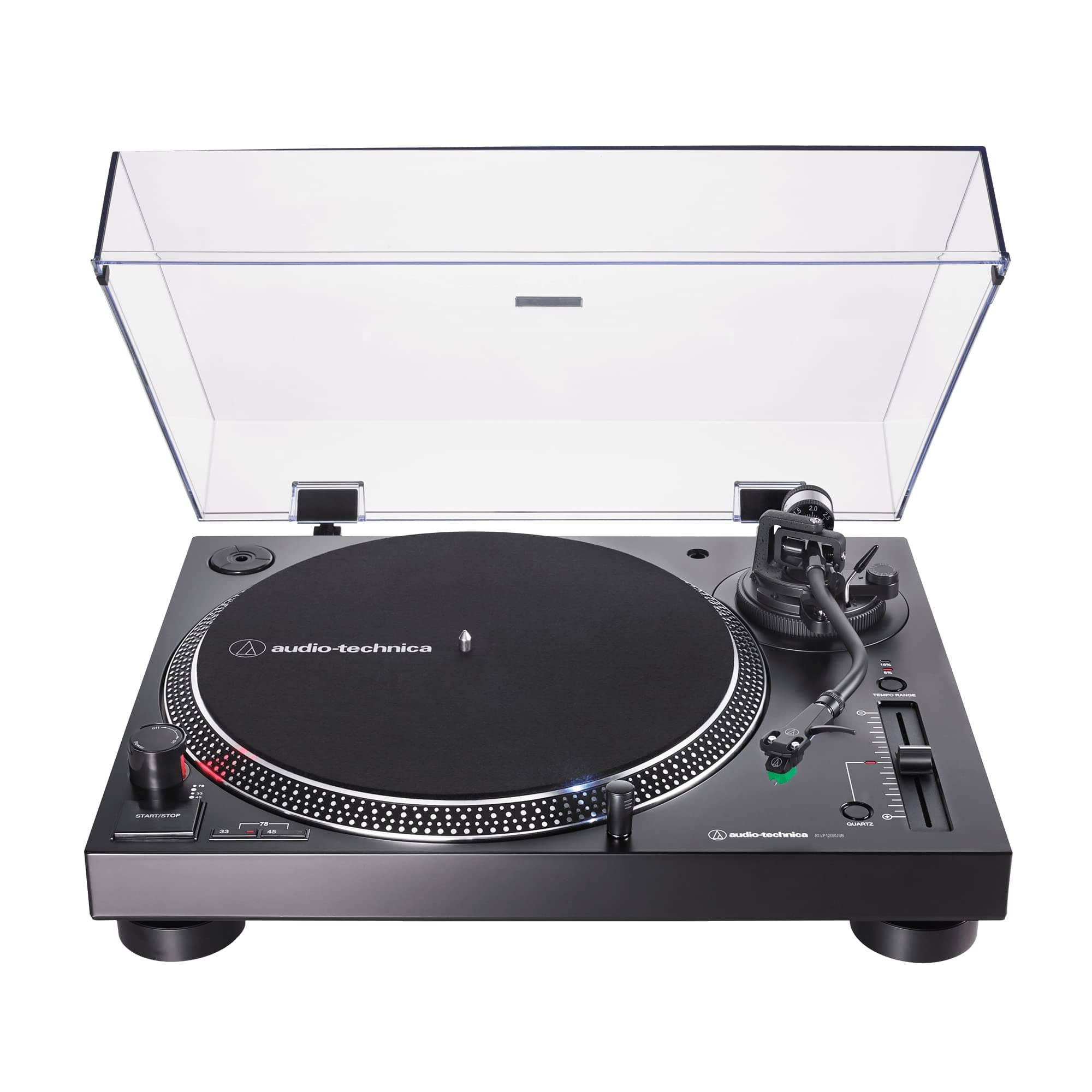Audio-Technica - Tocadiscos AT-LP120XUSB-BK