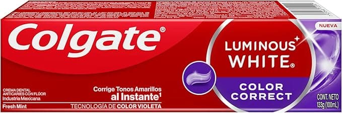 Colgate Pasta Dental Blanqueadora Colgate Luminous White Color Correct 100ml