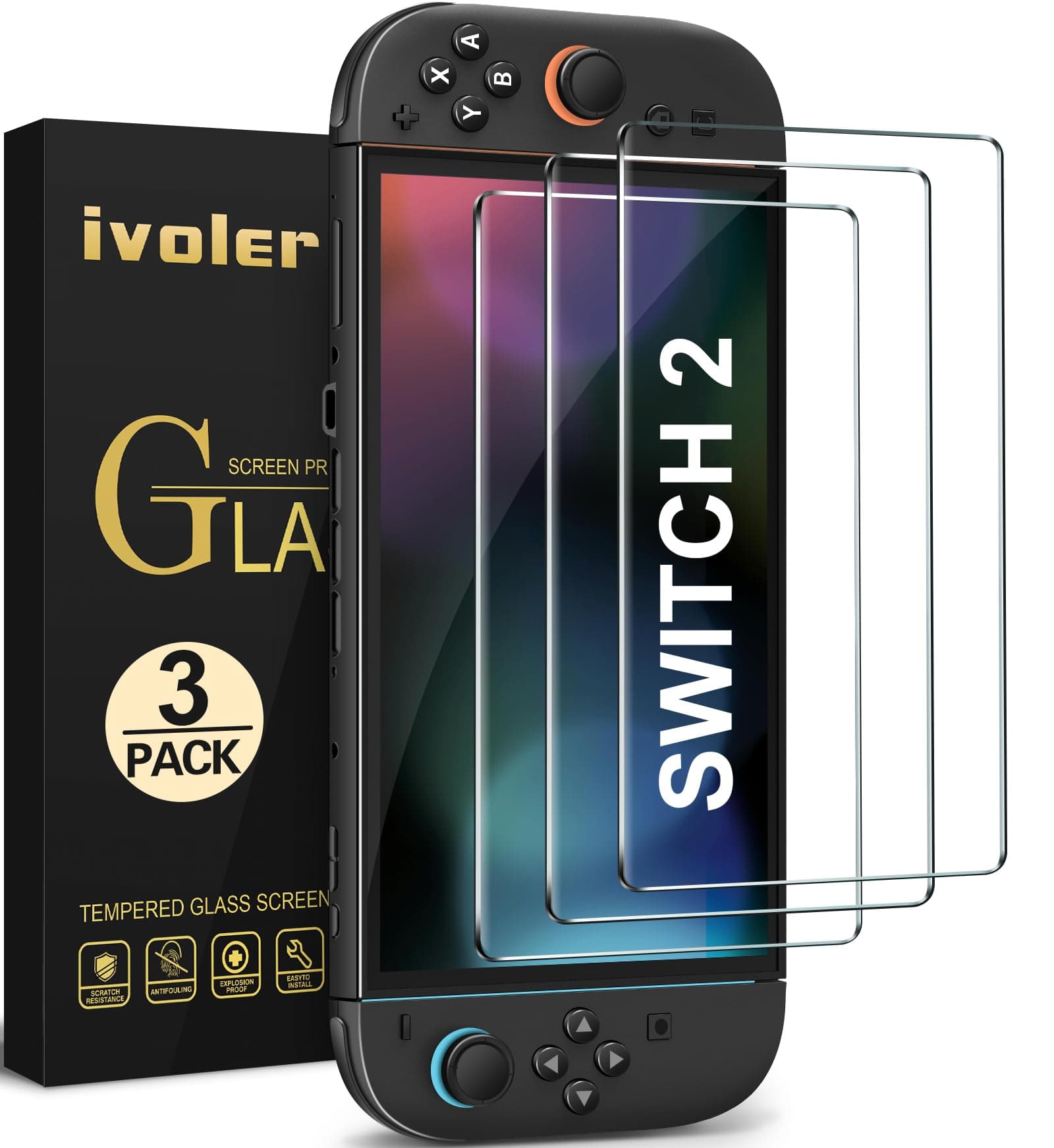 ivoler Protector Pantalla Compatible