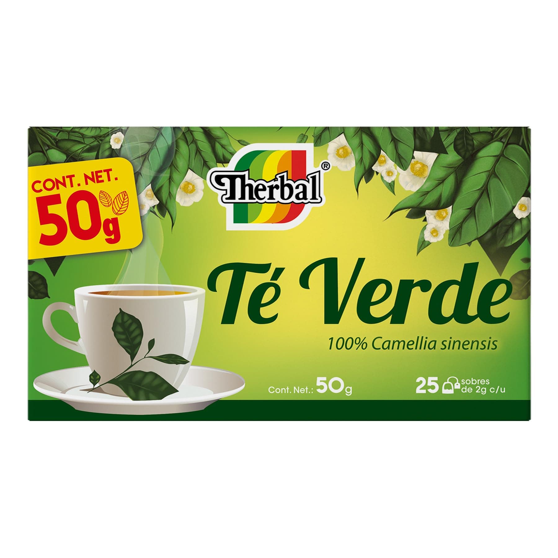 Therbal Té Verde 25 Saquitos