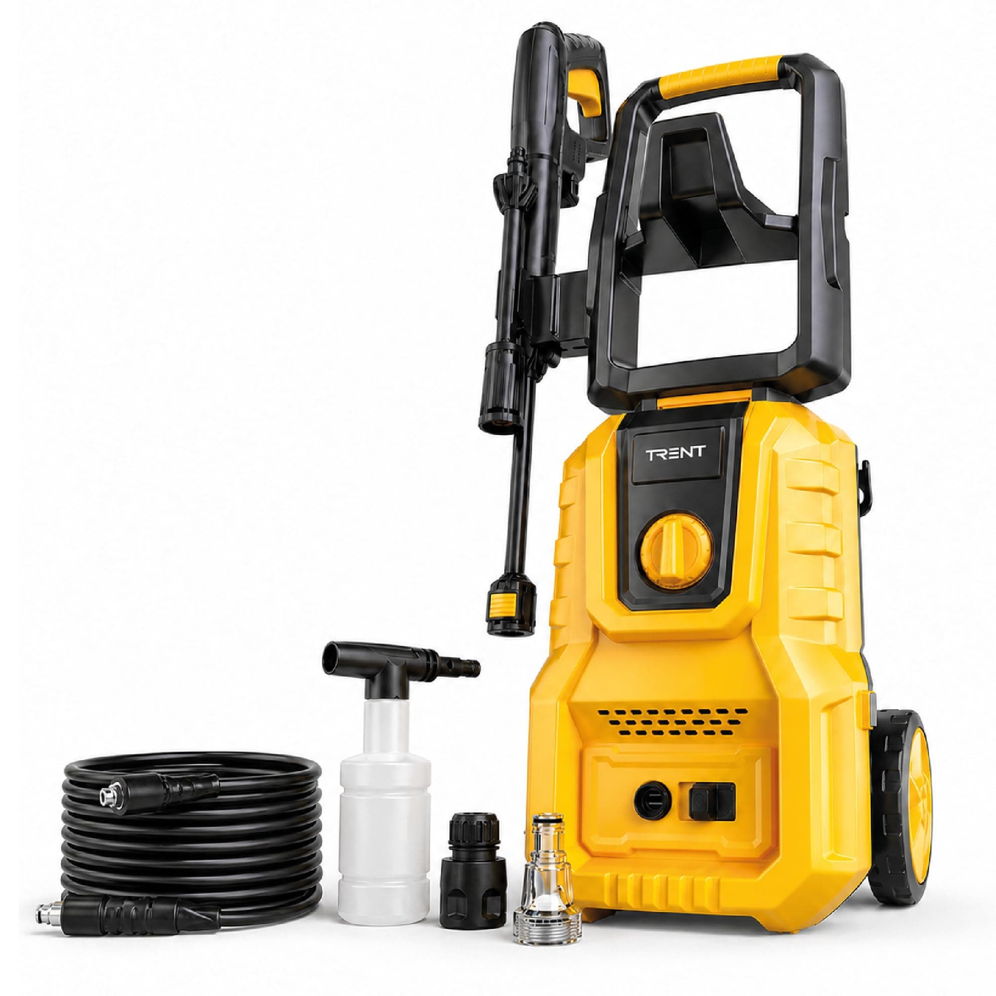 TRENT Hidrolavadora Eléctrica HLT319 1885 PSI 1600 W, Kit de Accesorios