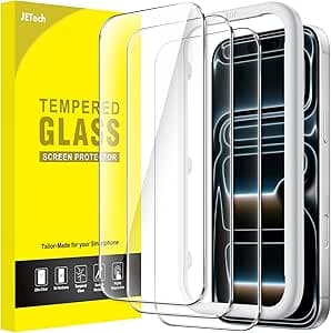 JETech Protector Pantalla para iPhone 17 Pro Max 6.9 Pulgadas