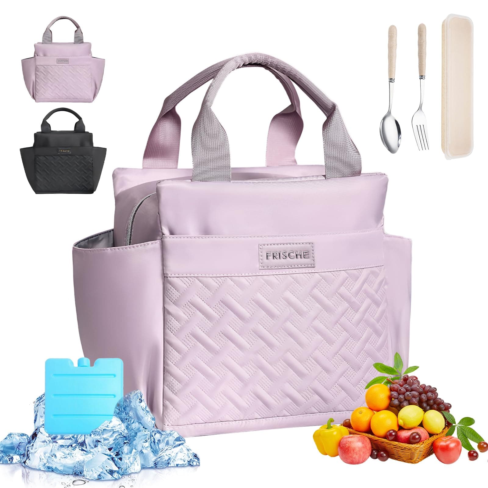 ZZBIFRJ Loncheras Termica para Mujer