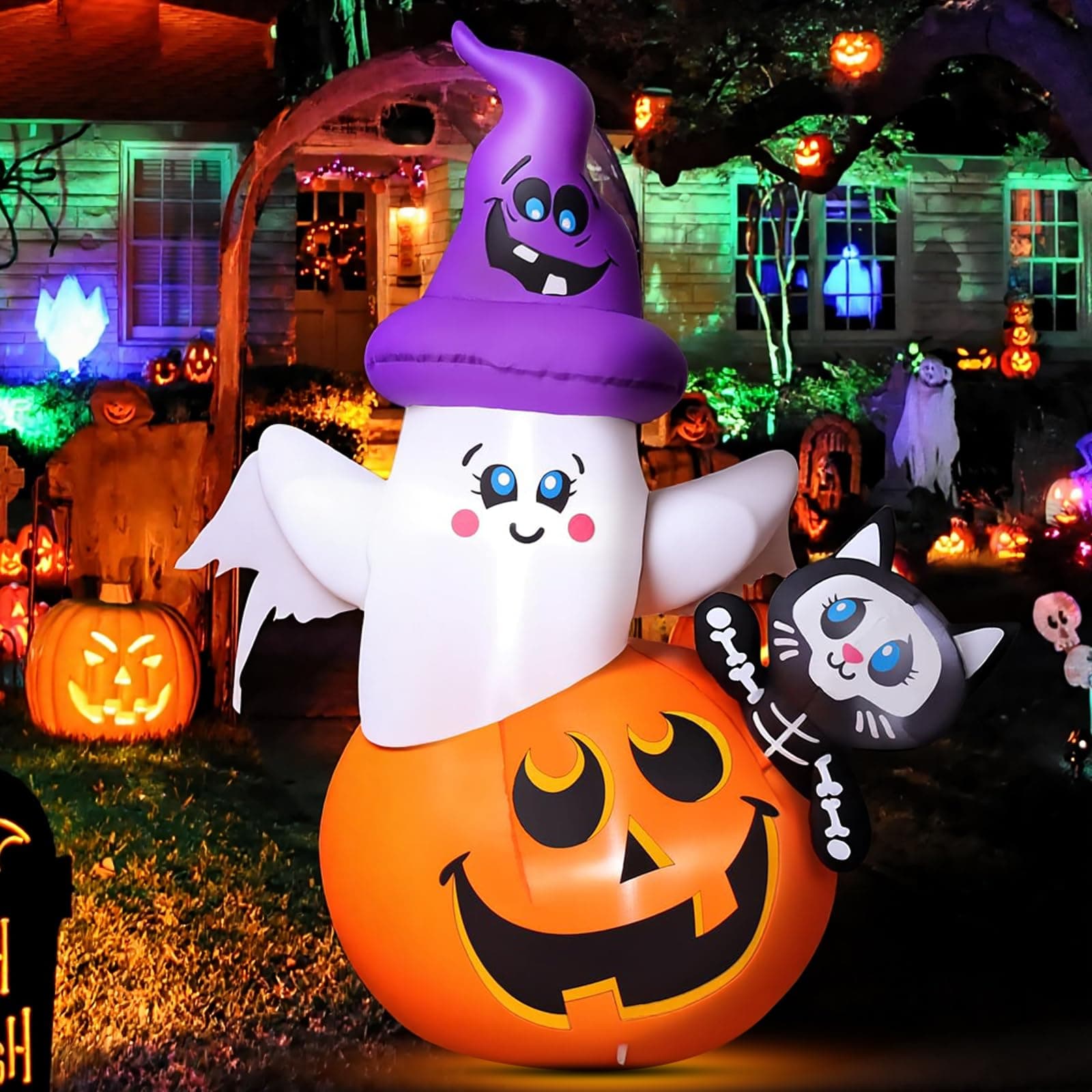 UIEYAKFR Inflable Halloween Decoracion Exterior