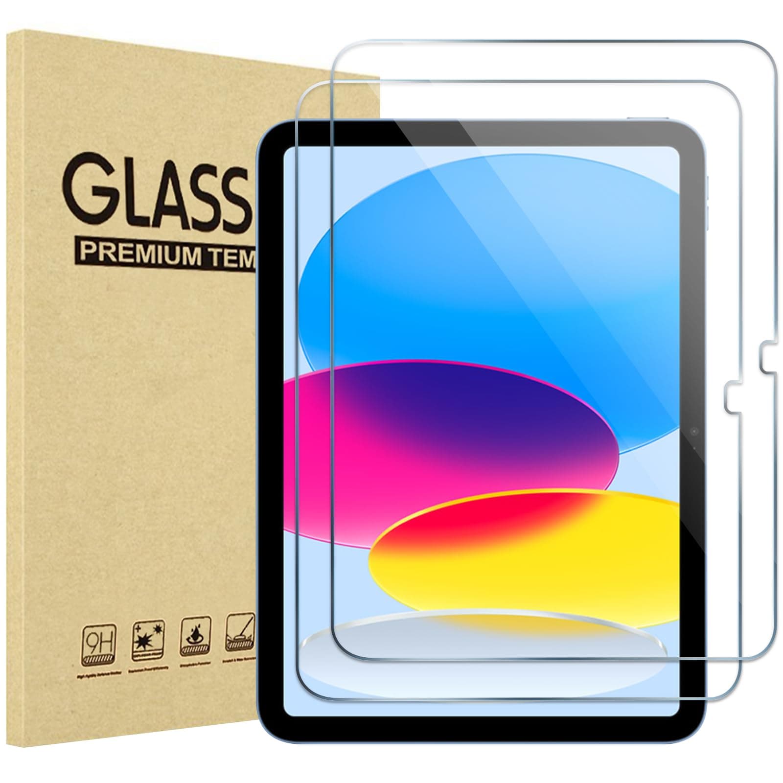 ProCase Protector Pantalla para iPad A16 11ª 11" 2025 y iPad 10ª 10.9" 2022