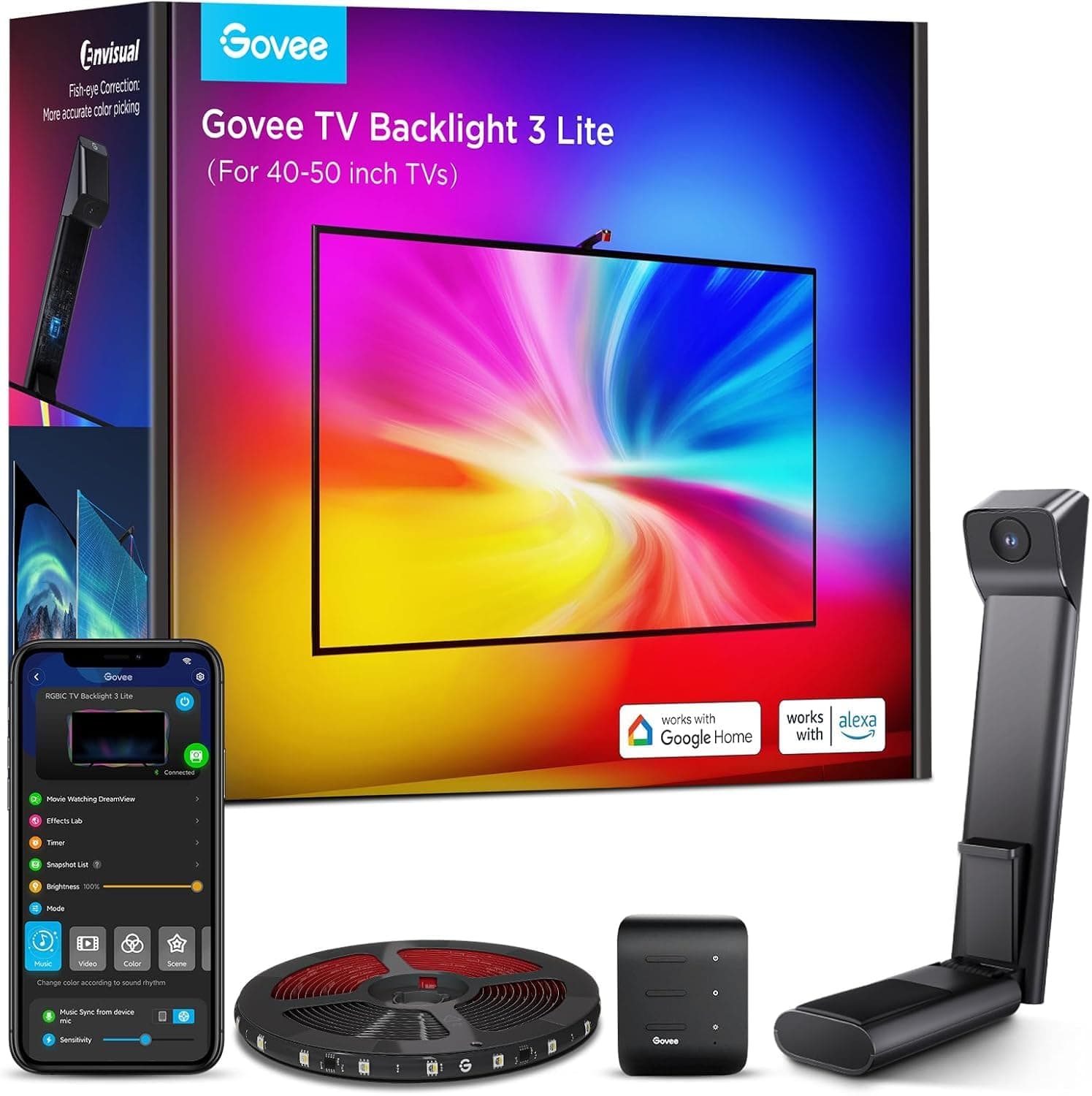 Govee WiFi RGBICW de 7.8ft