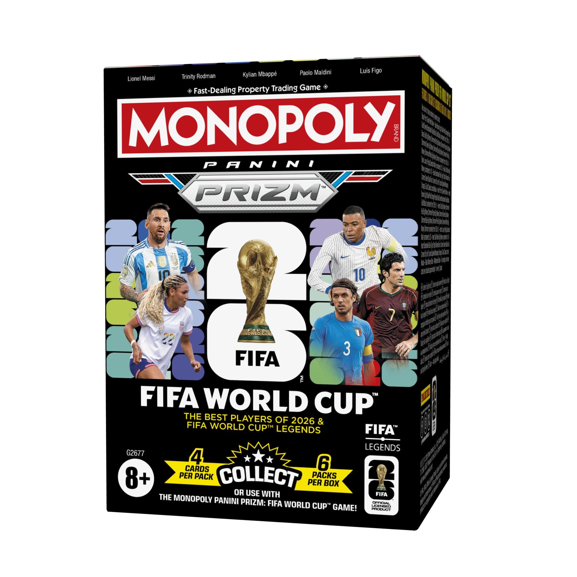 Monopoly Panini Prizm Copa Mundial FIFA