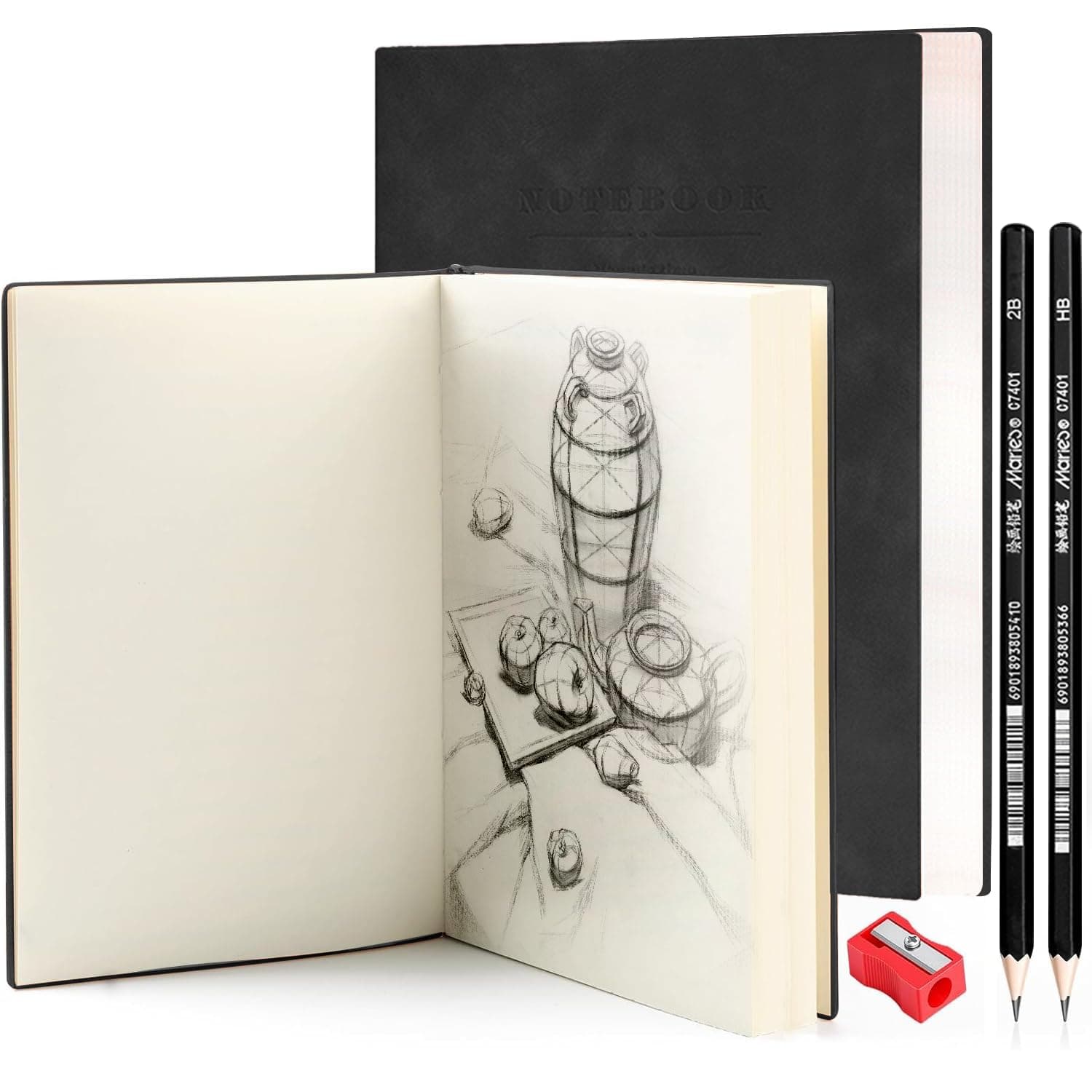 2 Pcs Cuaderno de Dibujo A5