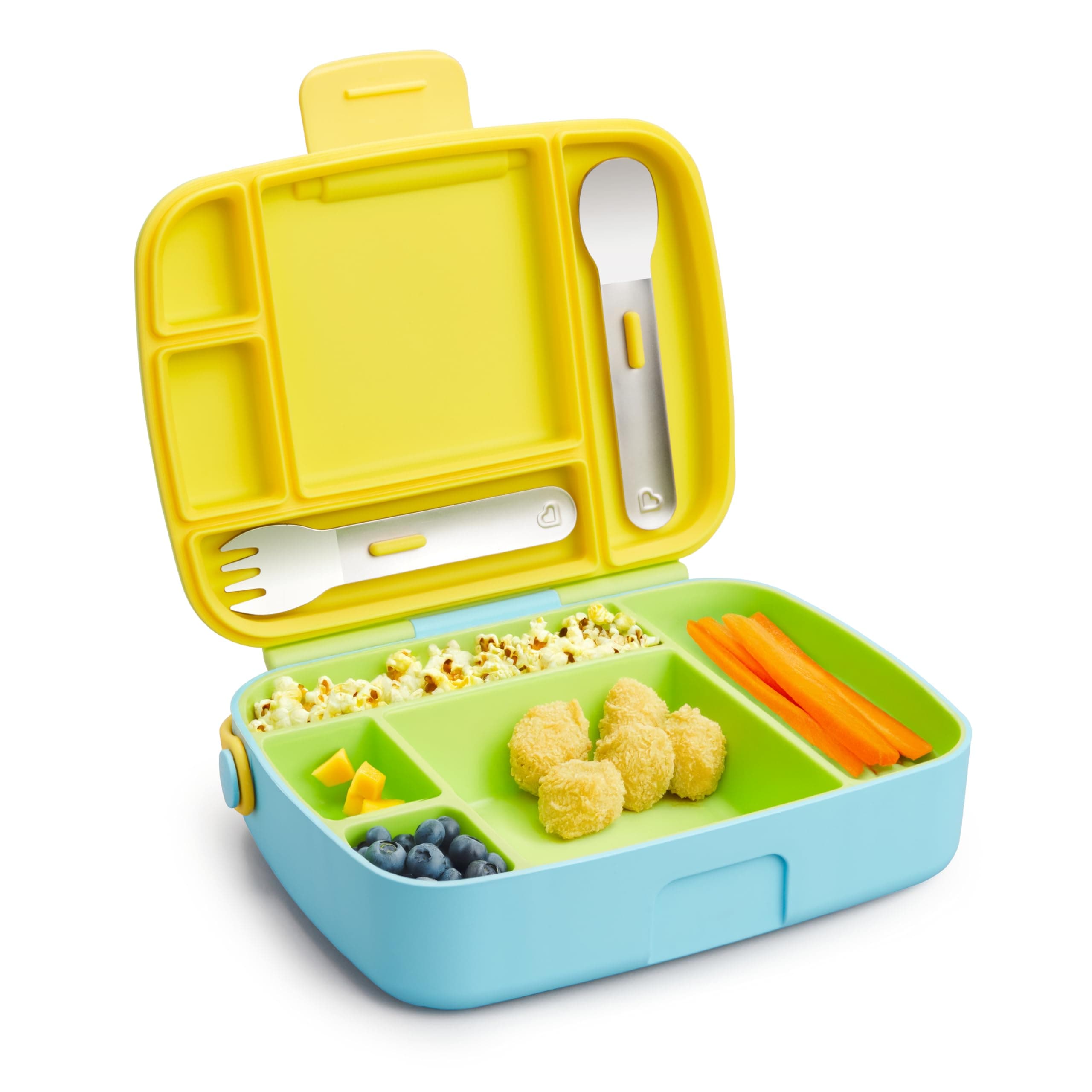 Munchkin Bento Box - Lunchera infantil, color verde