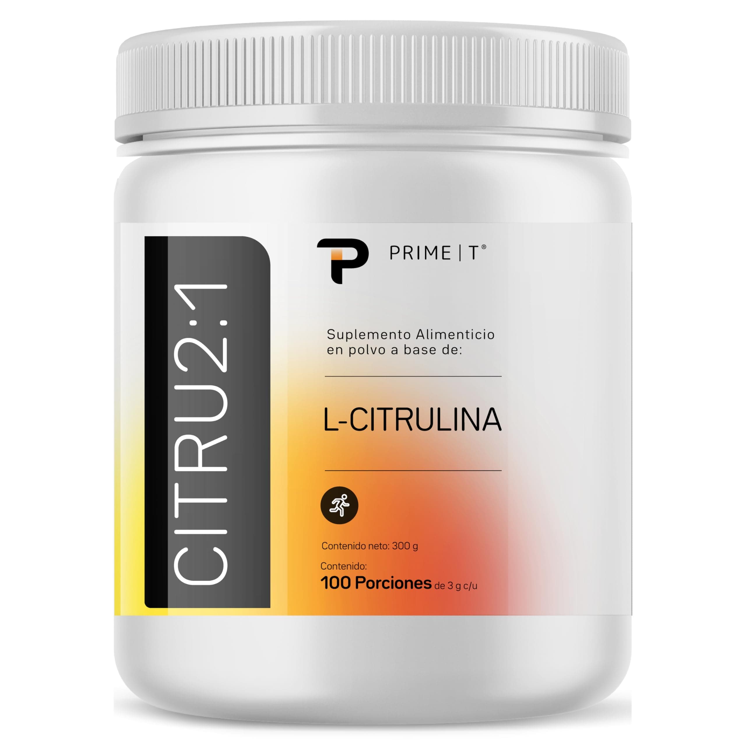Primetech Nutrition L Citrulina Malato 2:1 Polvo CITRU2:1, 300 gr