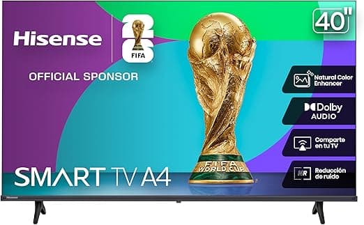 Hisense Television A4N (Modelo 2025) Pantalla 40 Pulgadas