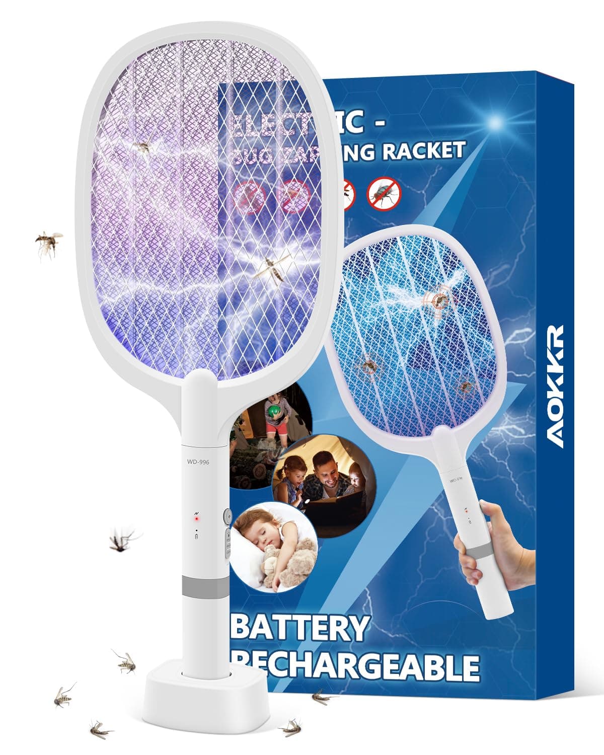AOKKR Matamoscas eléctrico