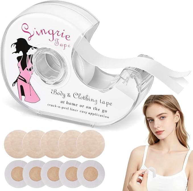 Cinta Adhesiva Doble Cara para Ropa 5 m