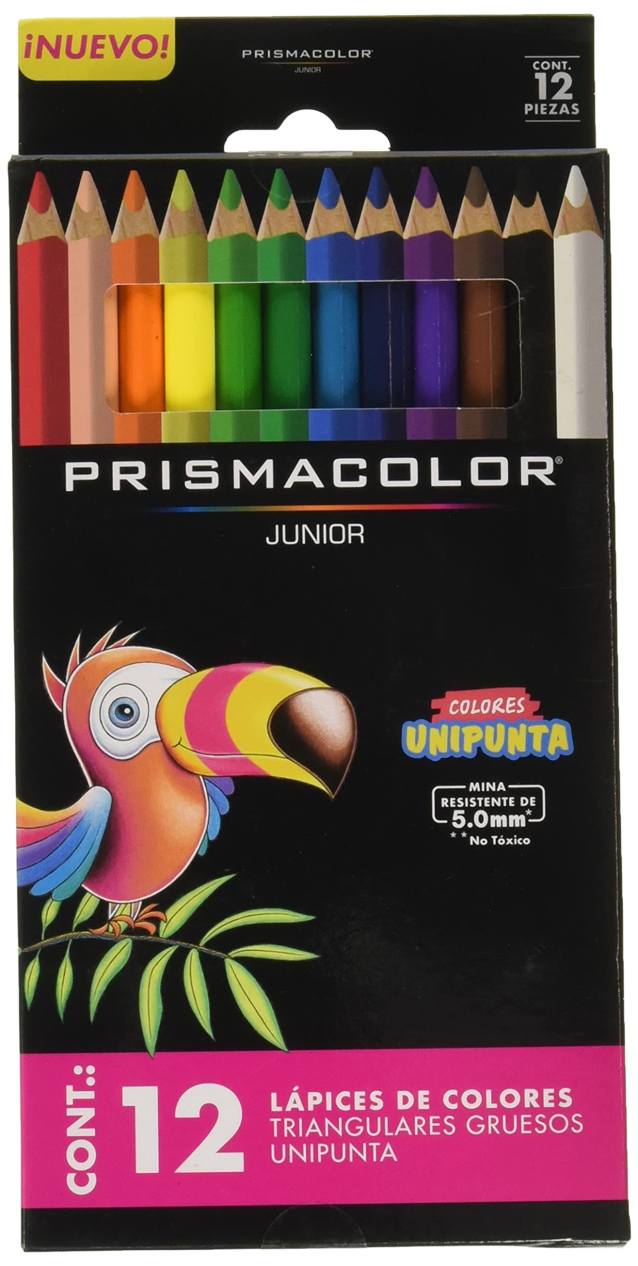 Prismacolor - JUNIOR, 12 QUILATES, TRES GRUESOS