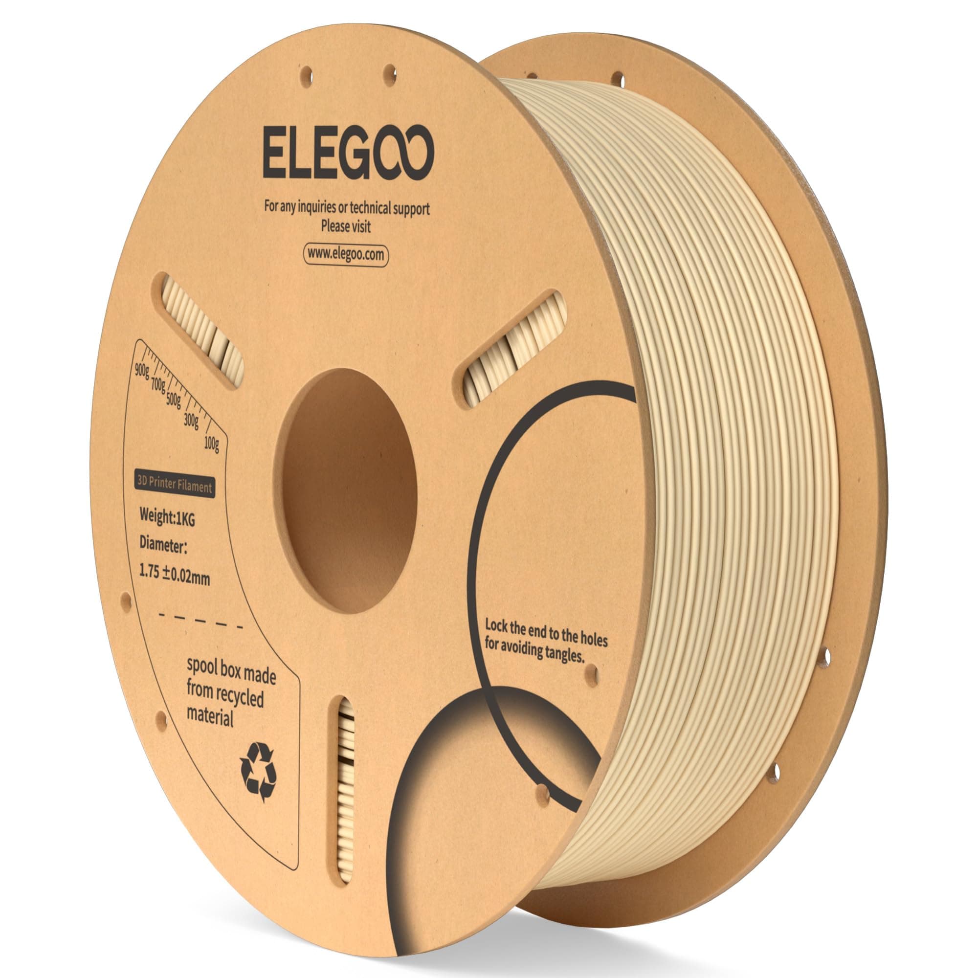 ELEGOO Filamento PLA 1.75 1KG Beige