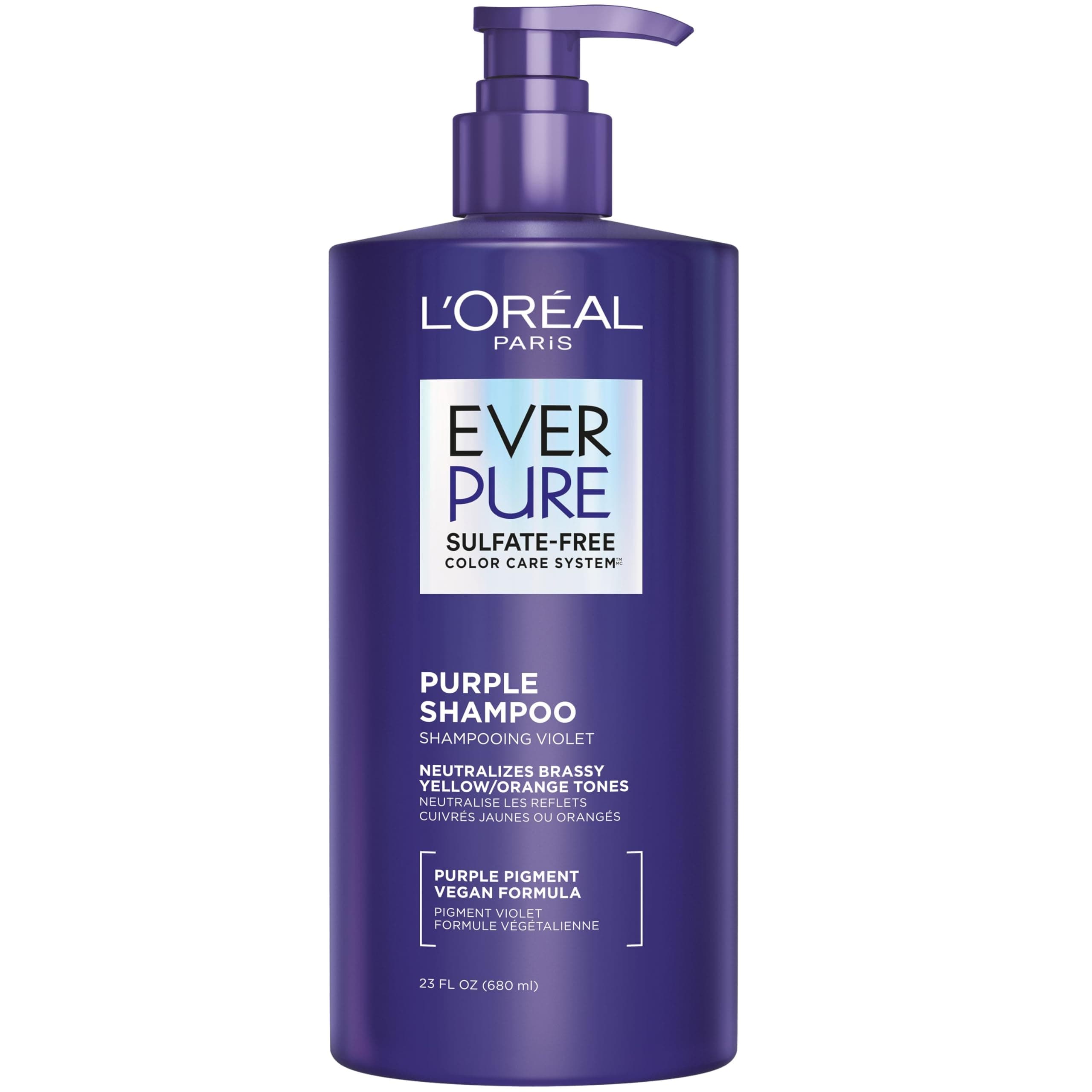 L'Oréal Paris EverPure Sulfate Free Brass Toning Purple Shampoo