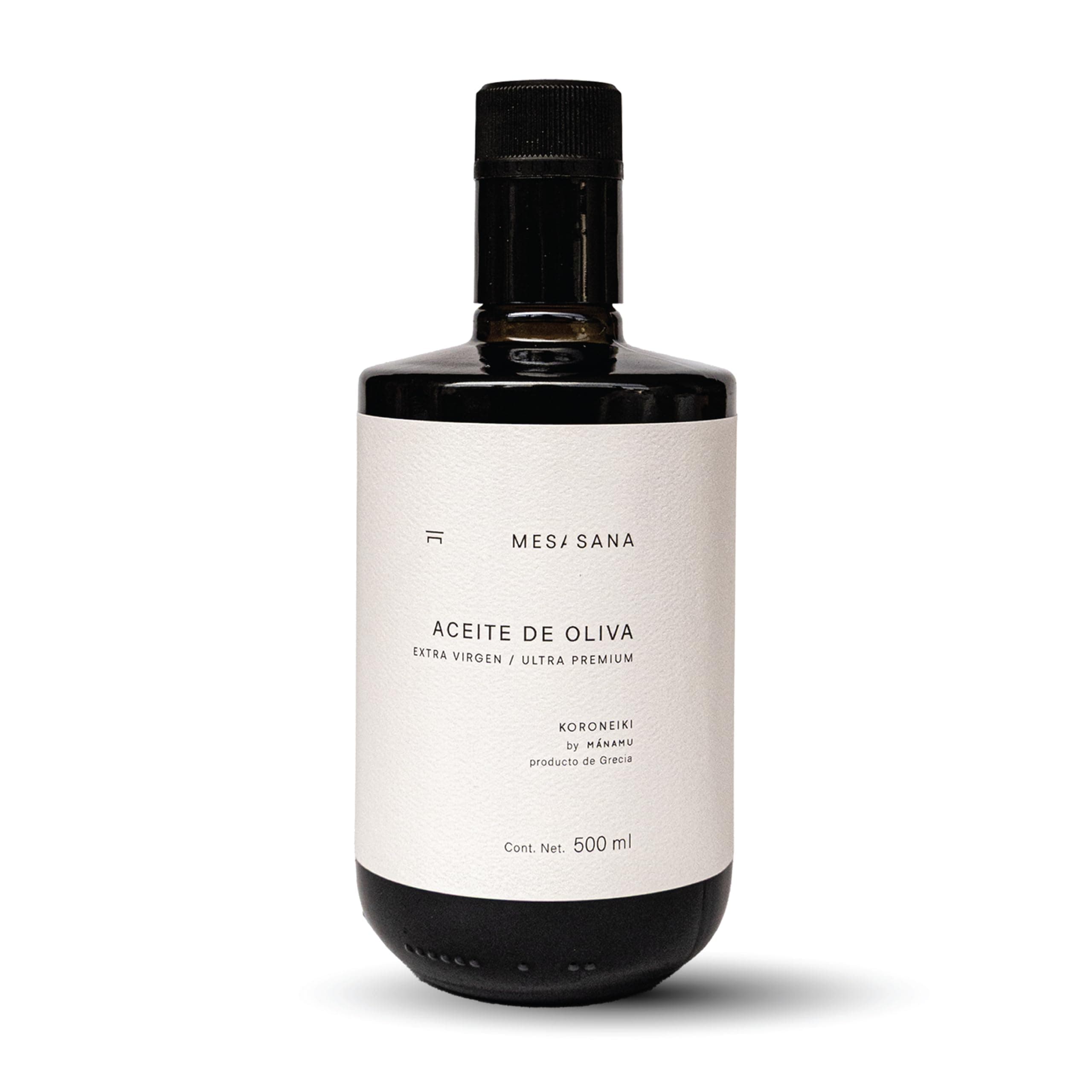 Mesa Sana | Aceite de Oliva extra Virgen | Griego | Variedad Koroneiki 100% | 500 ML