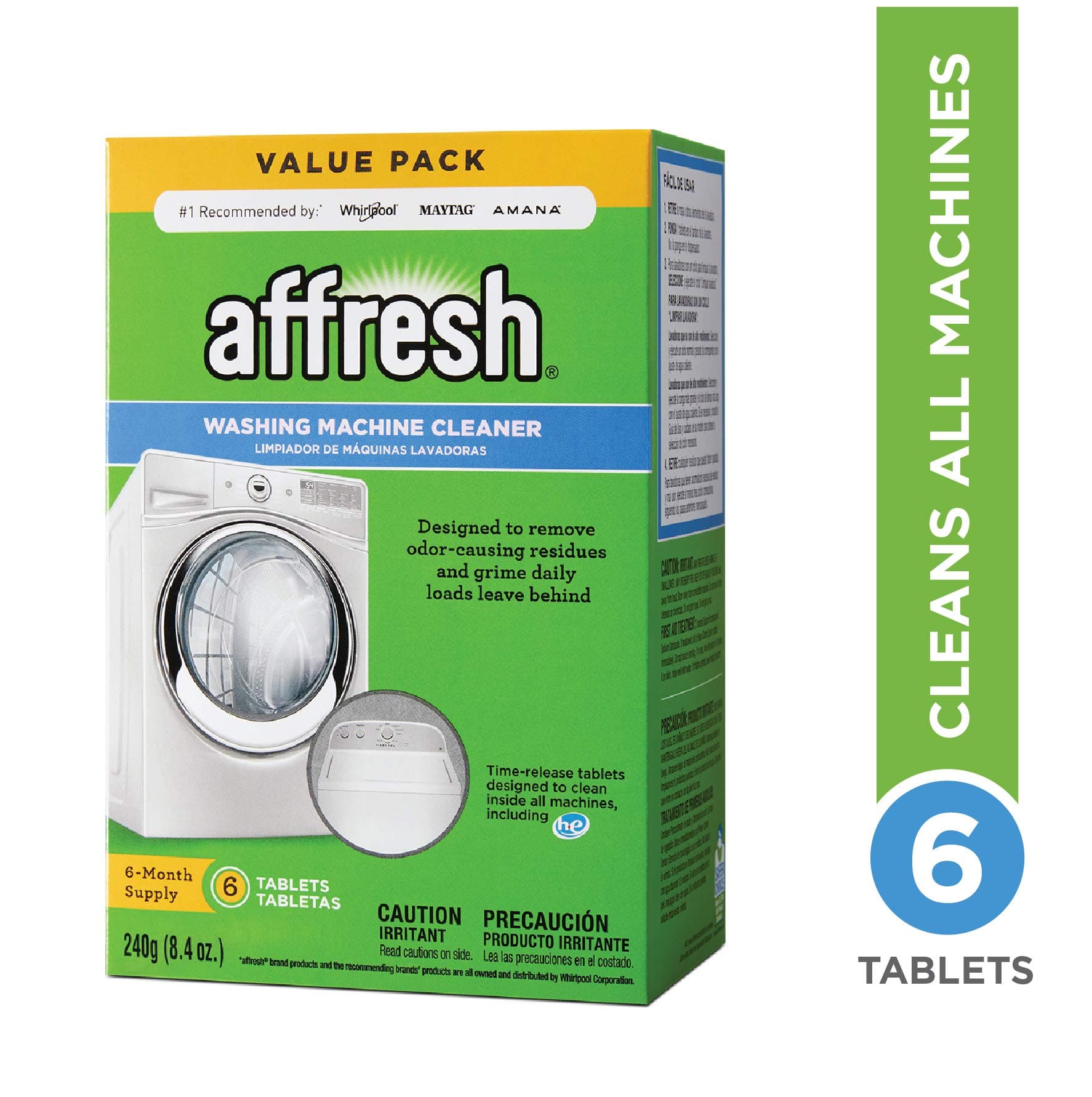 Affresh - Limpiador de lavadora