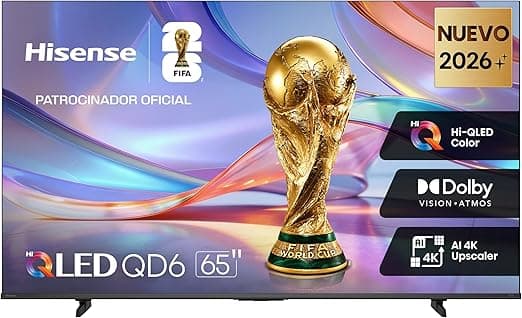 Hisense televisión QD6S Pantalla 65“ Pulgadas