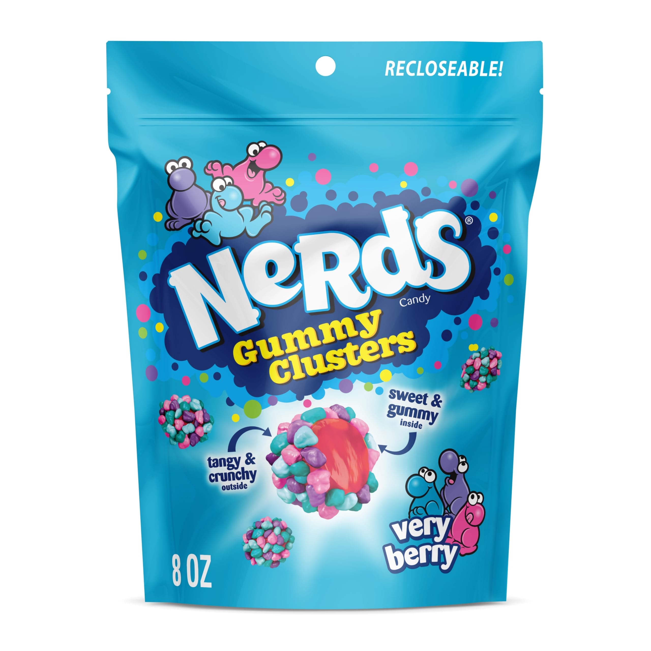 Nerds - Gomitas en racimos, 8 Onzas