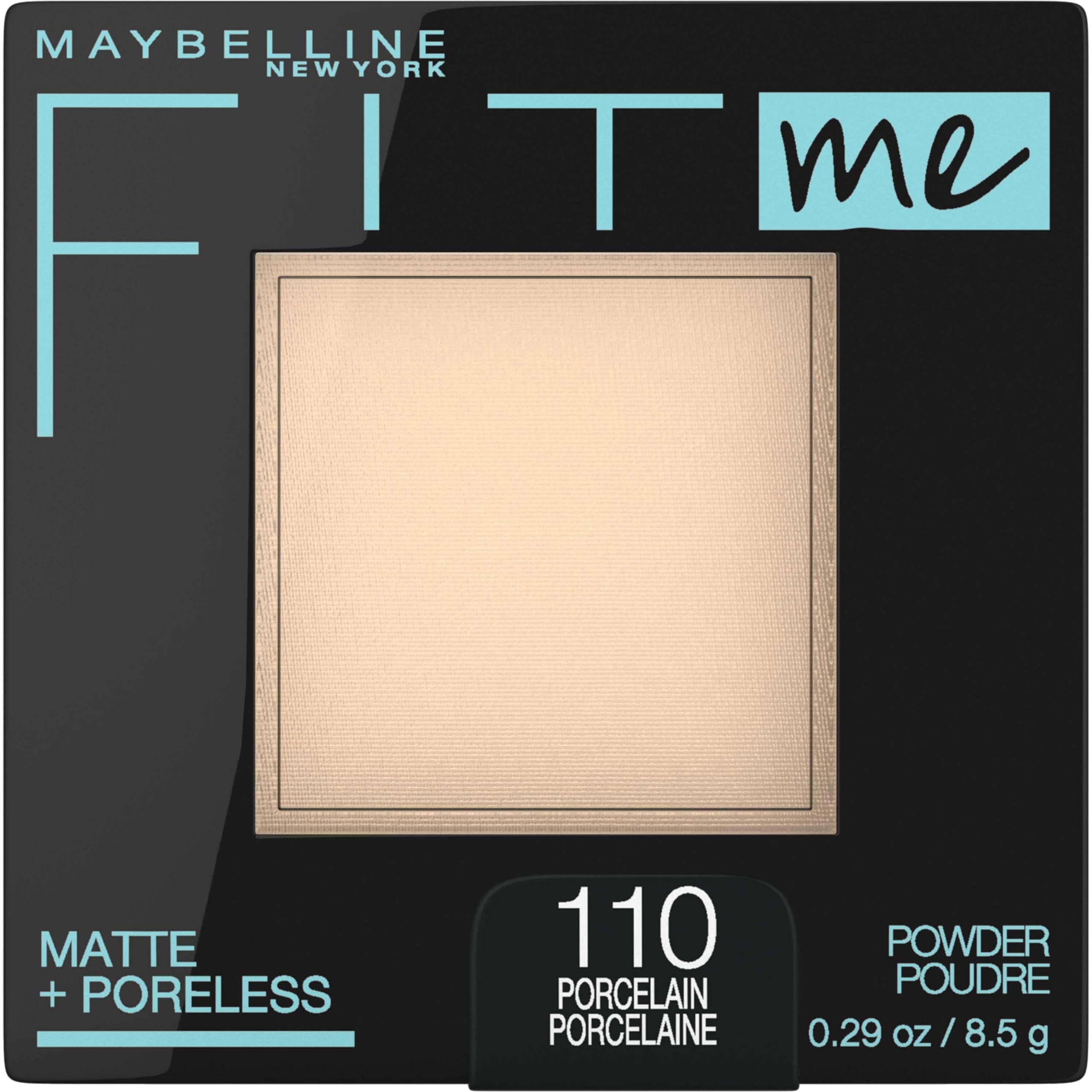 Maybelline New York Fit Me Mate + maquillaje en polvo sin poros