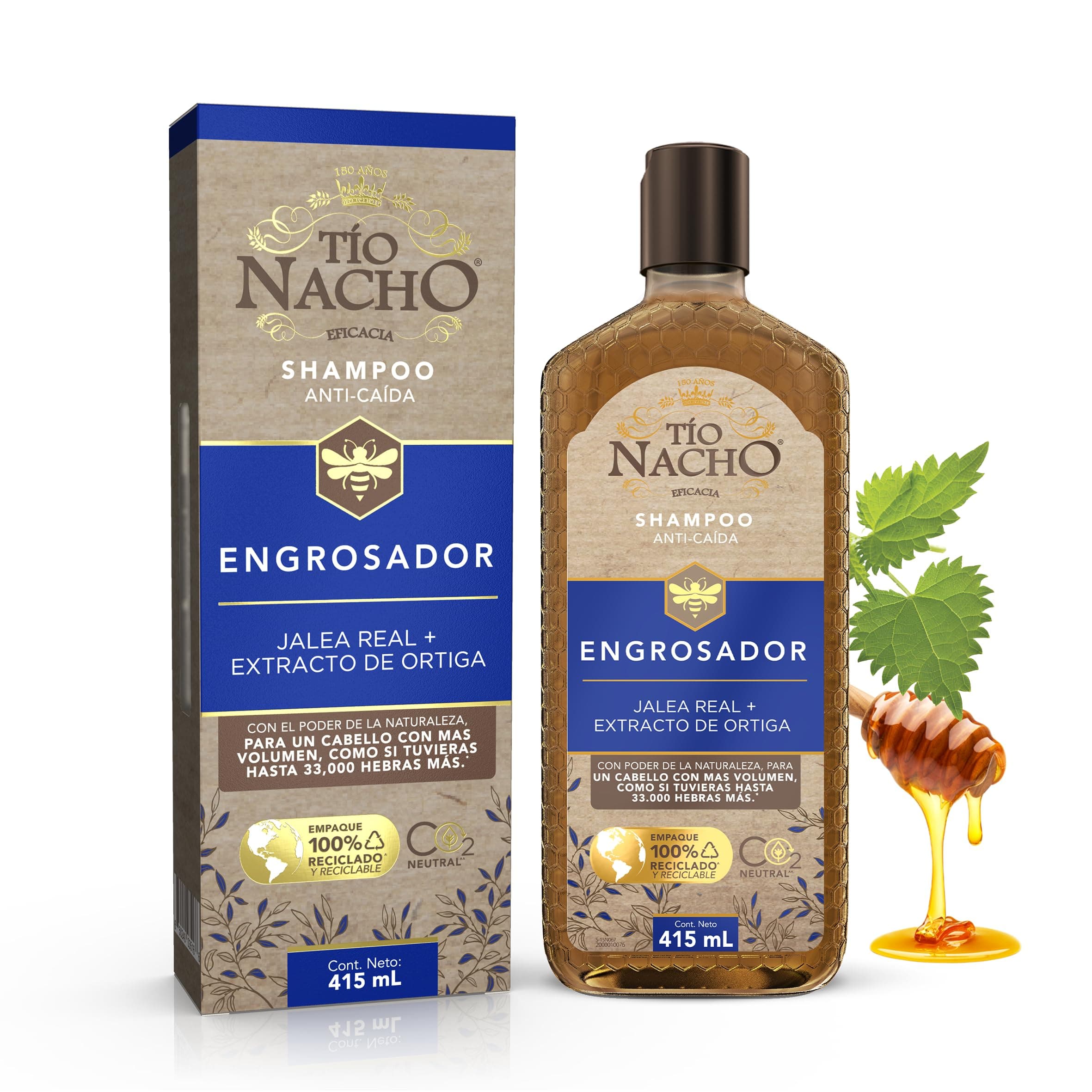 Tio Nacho Shampoo Anti-Caida Engrosador 415mL