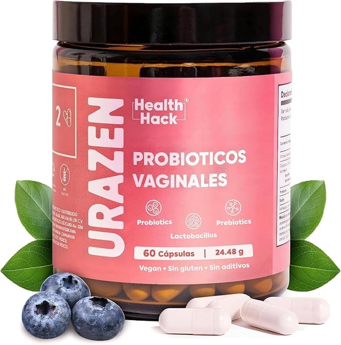 Probióticos Mujer con Lactobacillus + Prebióticos + Inulina