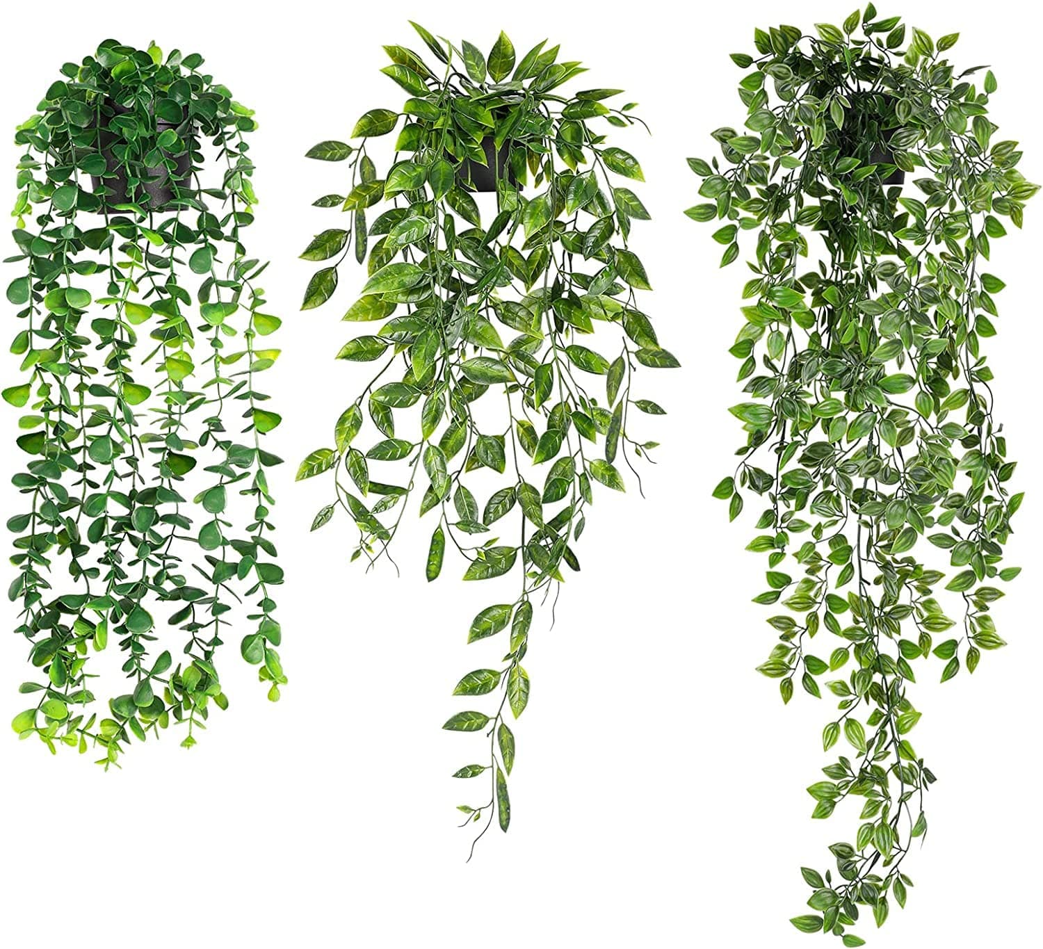 COOLKITALENT Plantas Hiedra Artificial Enredaderas Artificiales