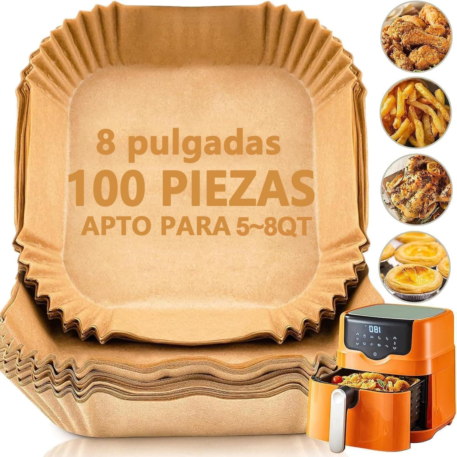 Rantuia Papel para Air Fryer