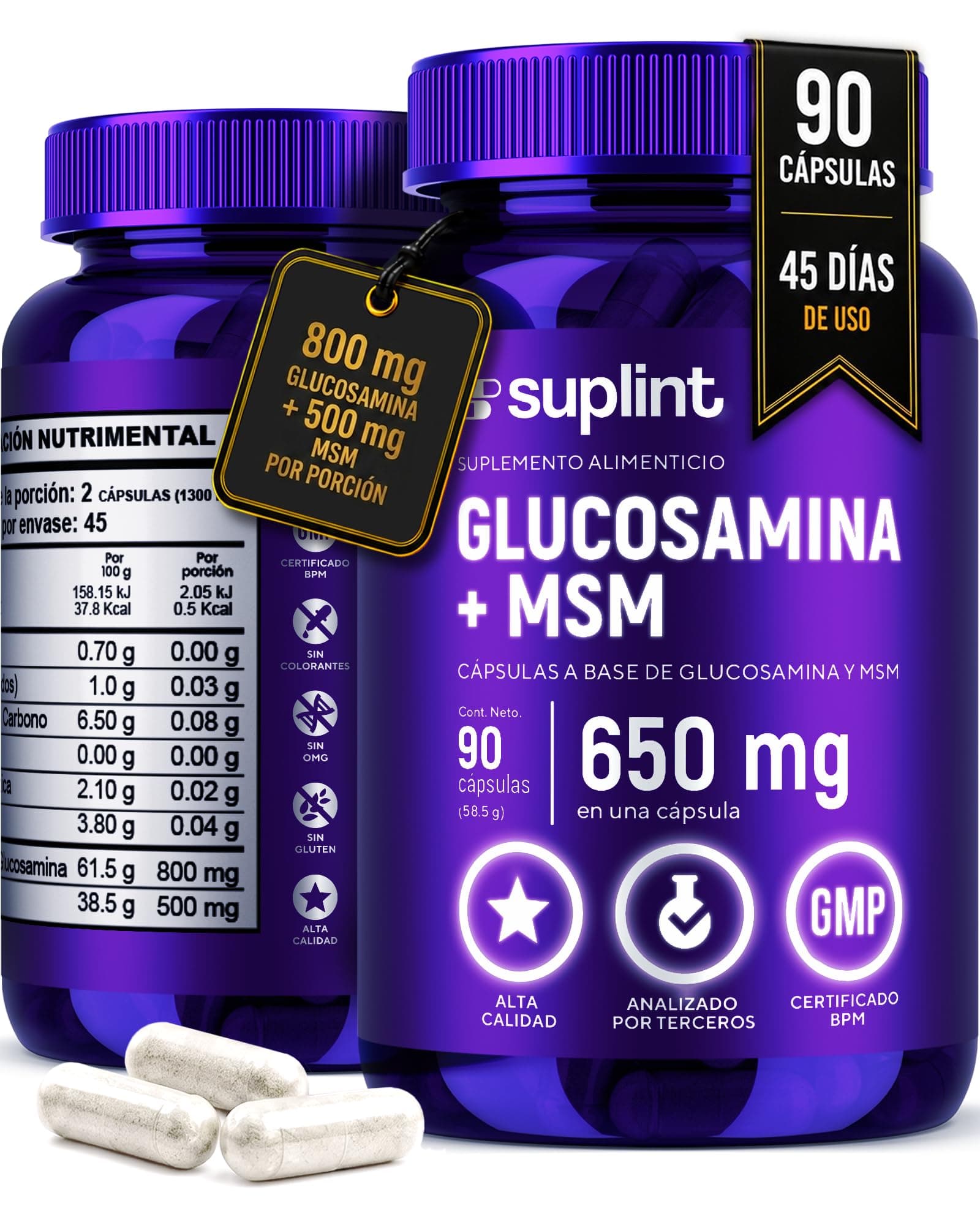 Glucosamina Sulfato 800 mg