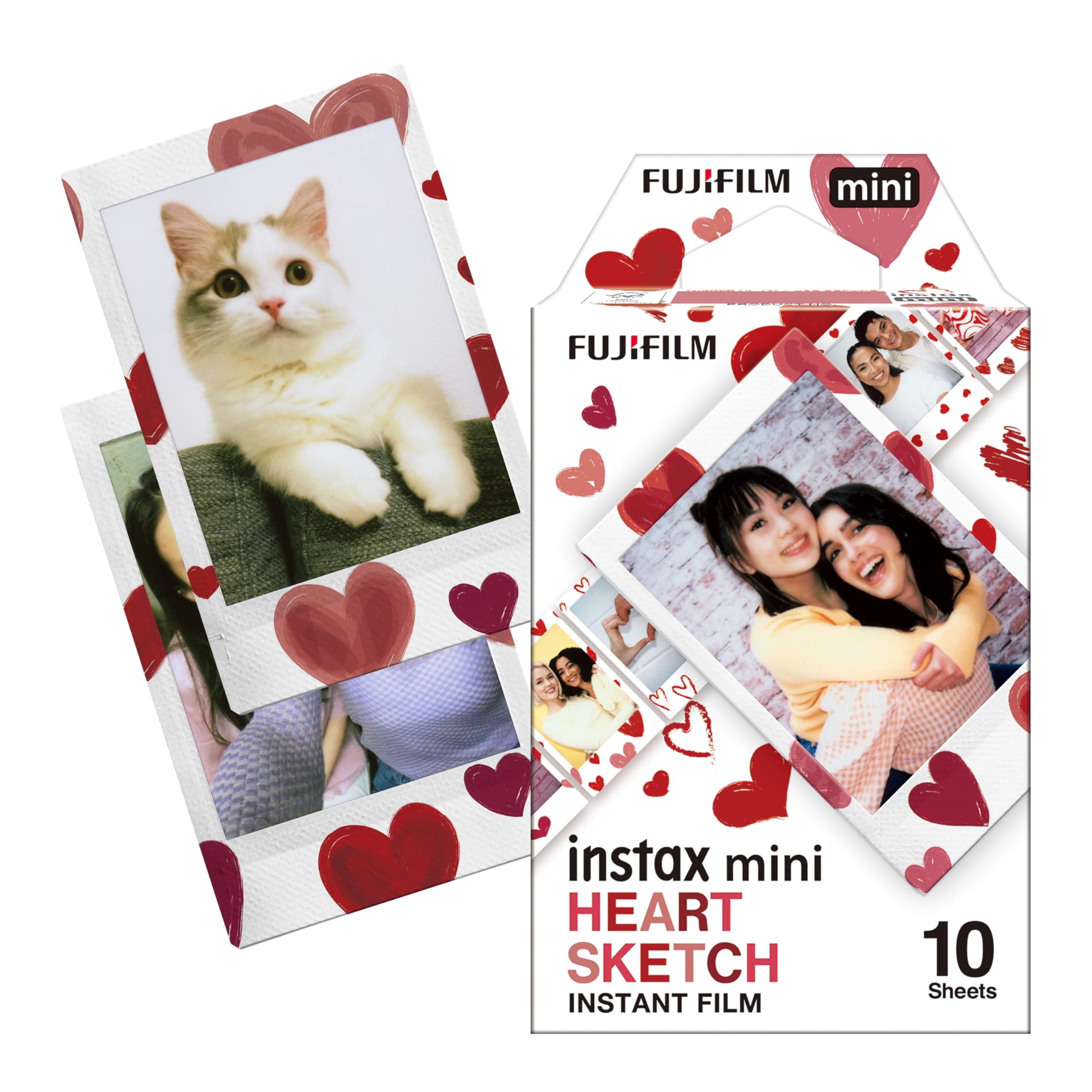 Fujifilm instax Película Corazones