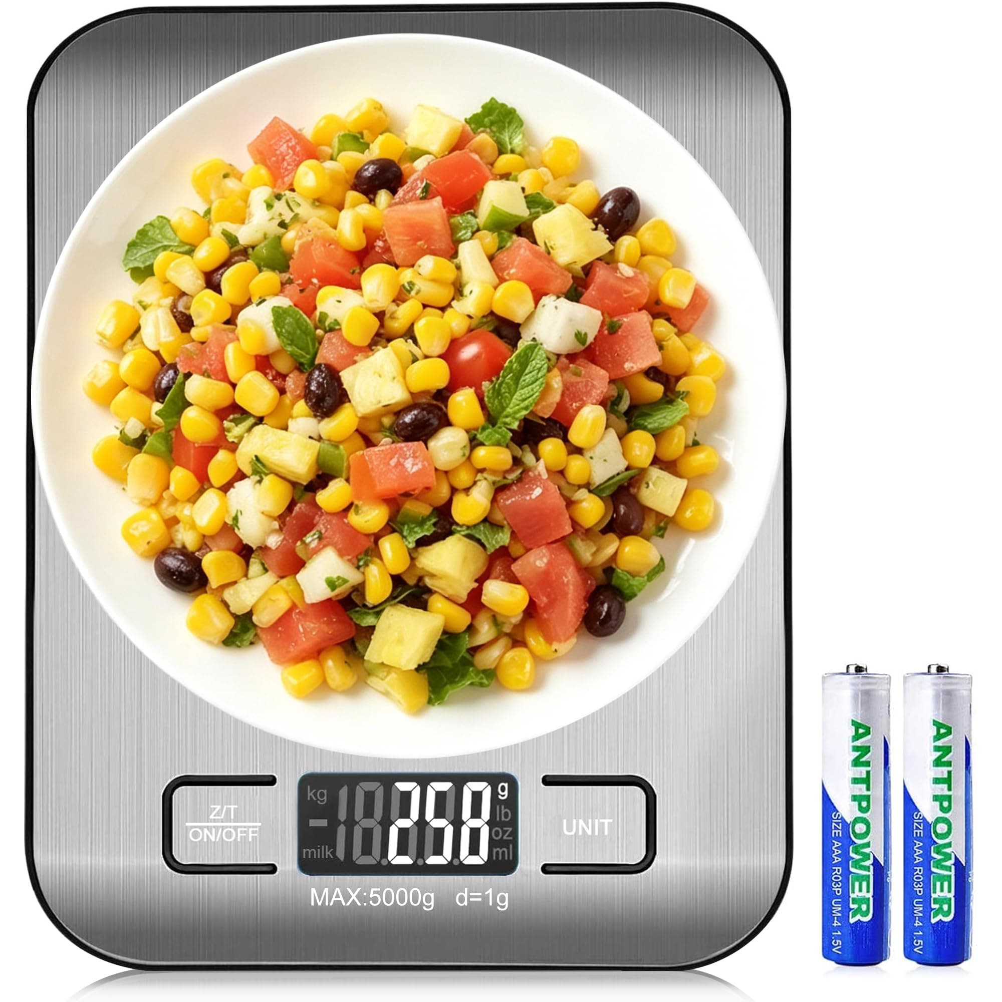 Báscula digital cocina acero inoxidable