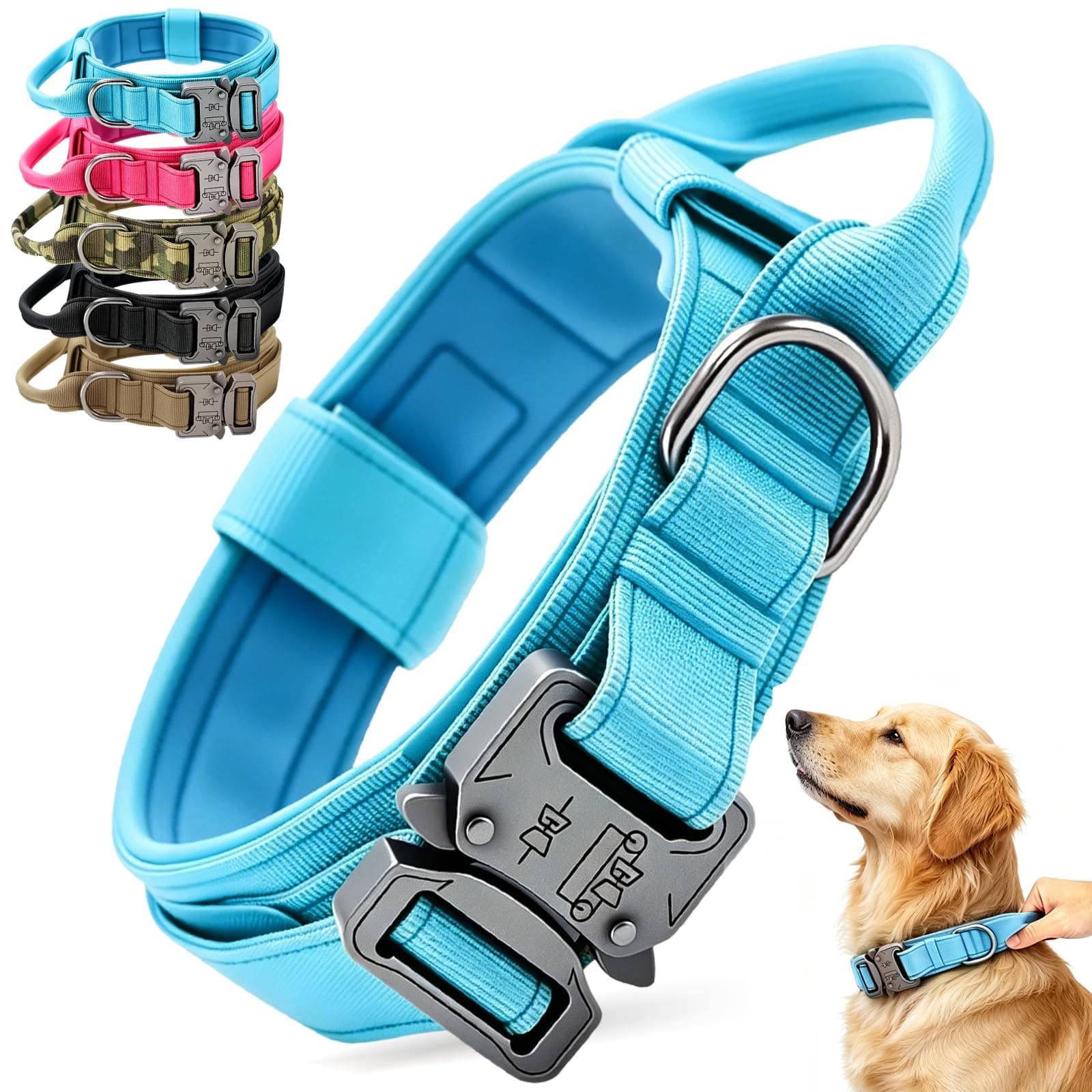 DAQI Collar de Perro Táctico